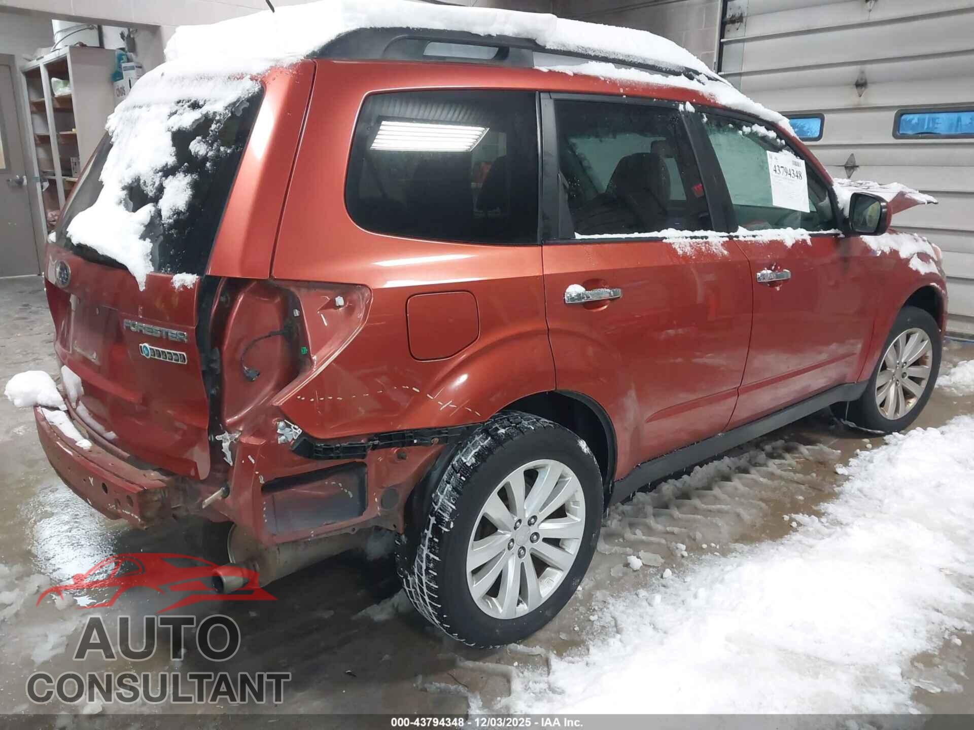 SUBARU FORESTER 2011 - JF2SHBEC3BH765595