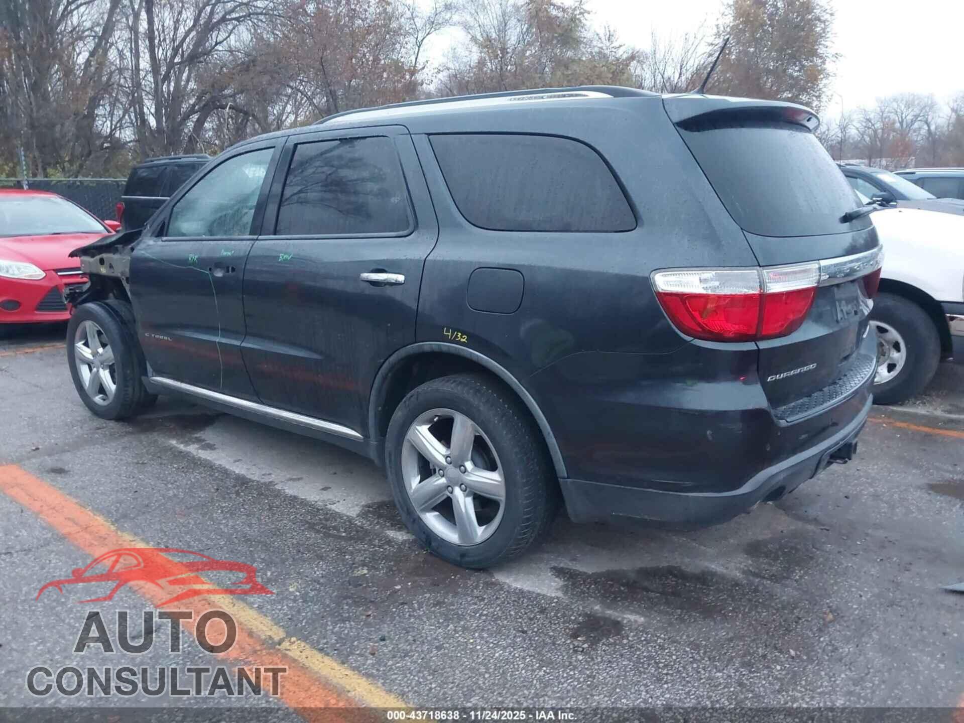 DODGE DURANGO 2012 - 1C4SDHET4CC252125