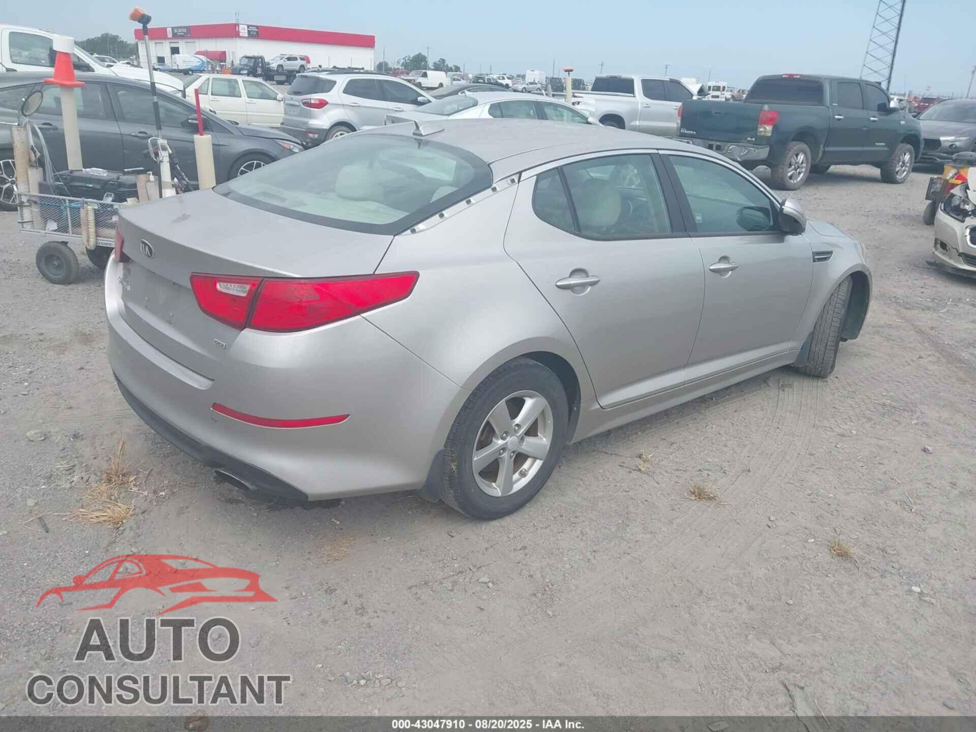 KIA OPTIMA 2014 - 5XXGM4A71EG309262