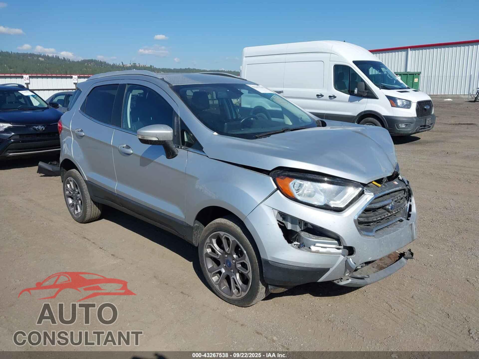FORD ECOSPORT 2020 - MAJ6S3KL7LC361666