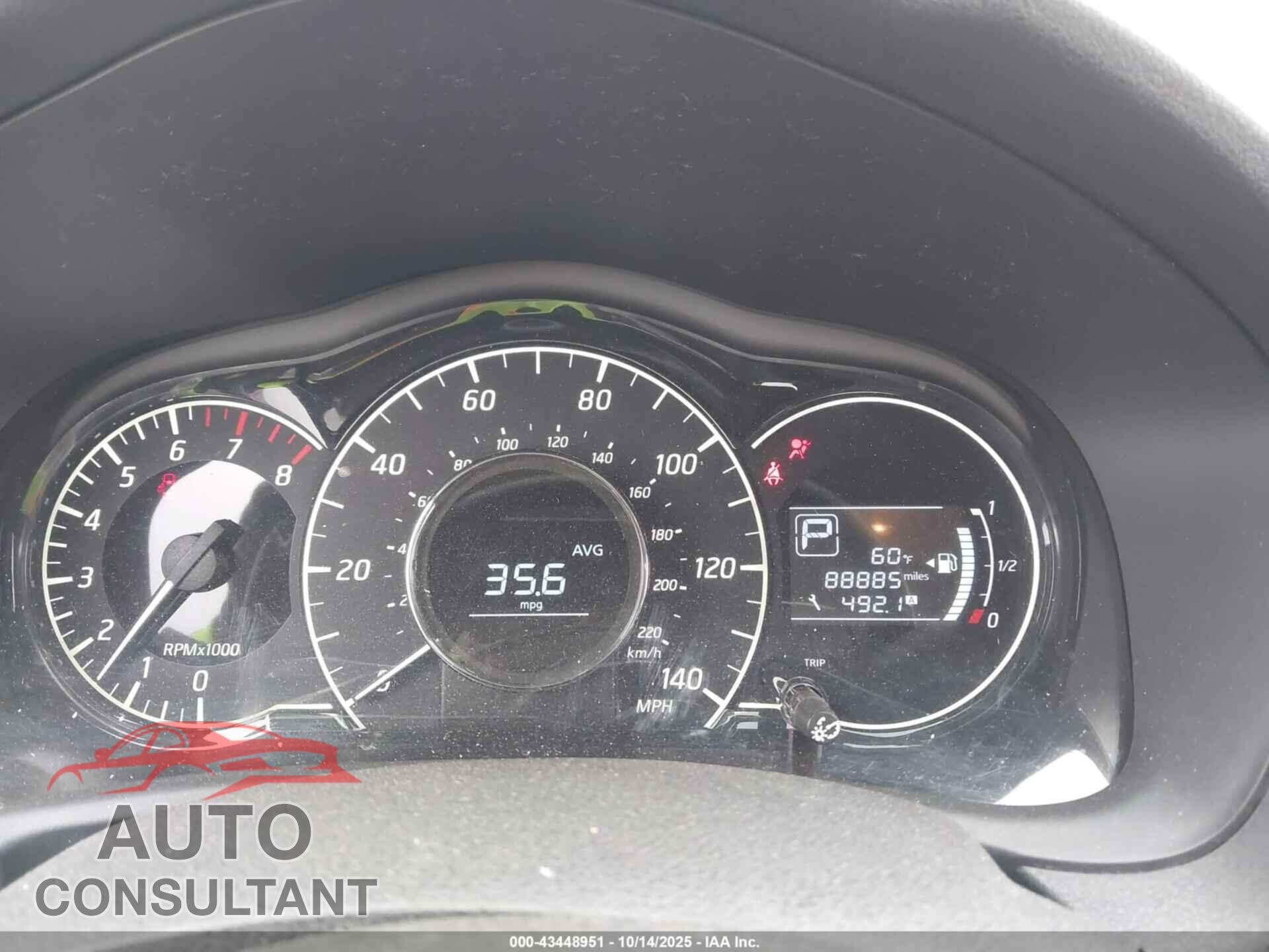 NISSAN VERSA NOTE 2016 - 3N1CE2CP3GL401223