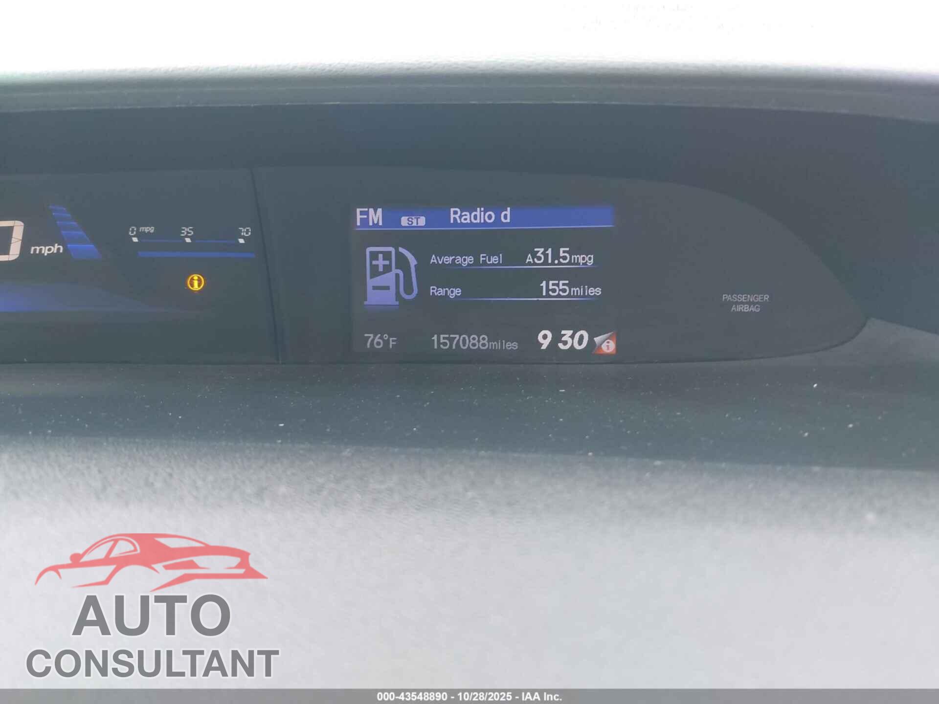 HONDA CIVIC 2014 - 19XFB2F80EE076894