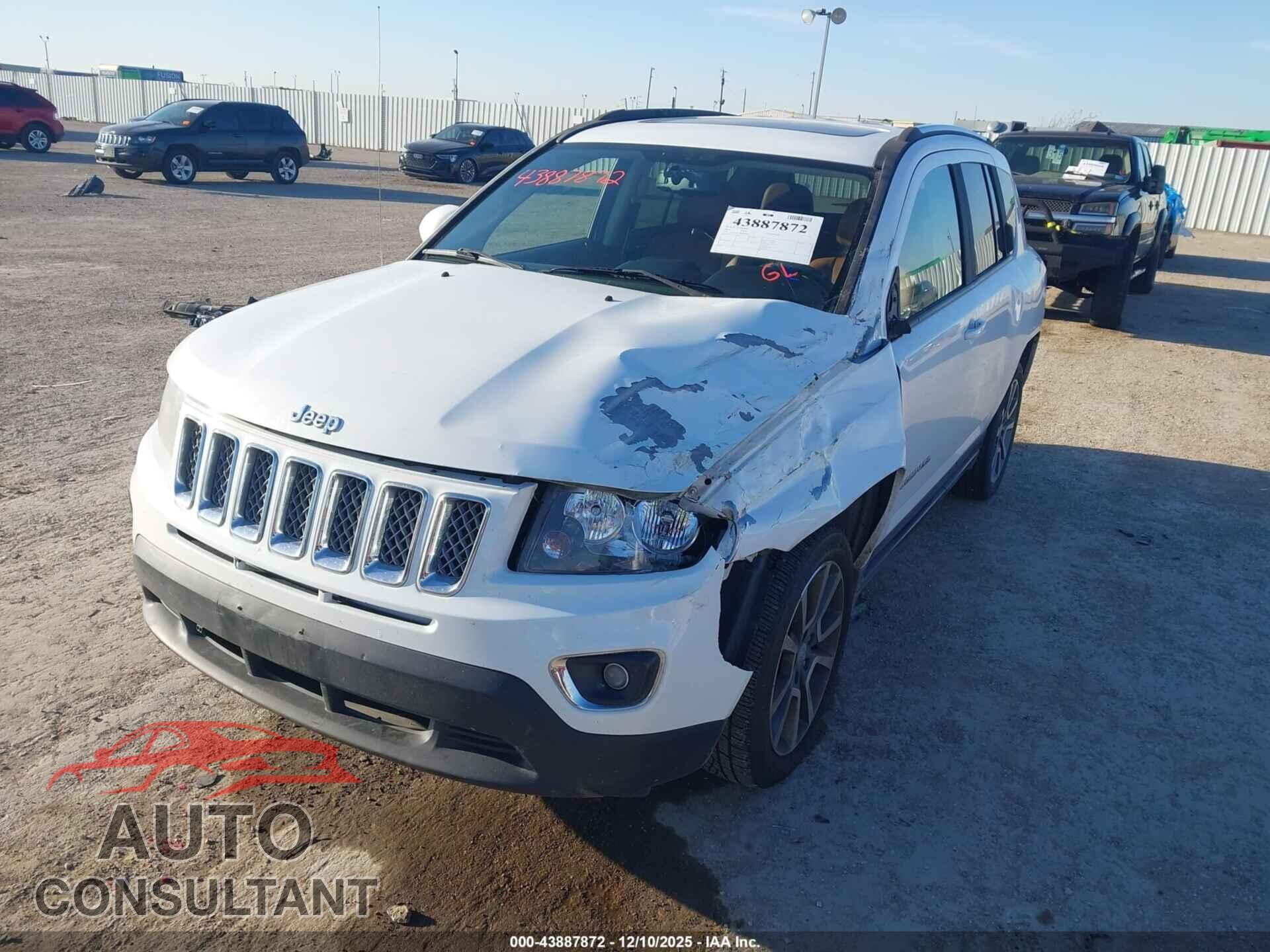 JEEP COMPASS 2016 - 1C4NJCEA2GD800016