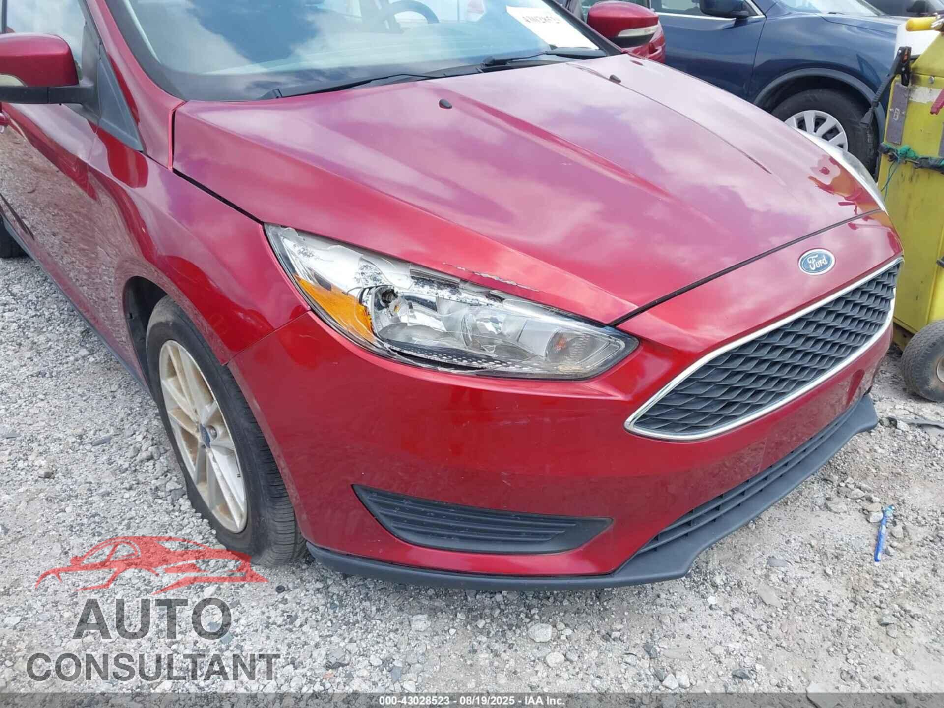 FORD FOCUS 2017 - 1FADP3F2XHL316979