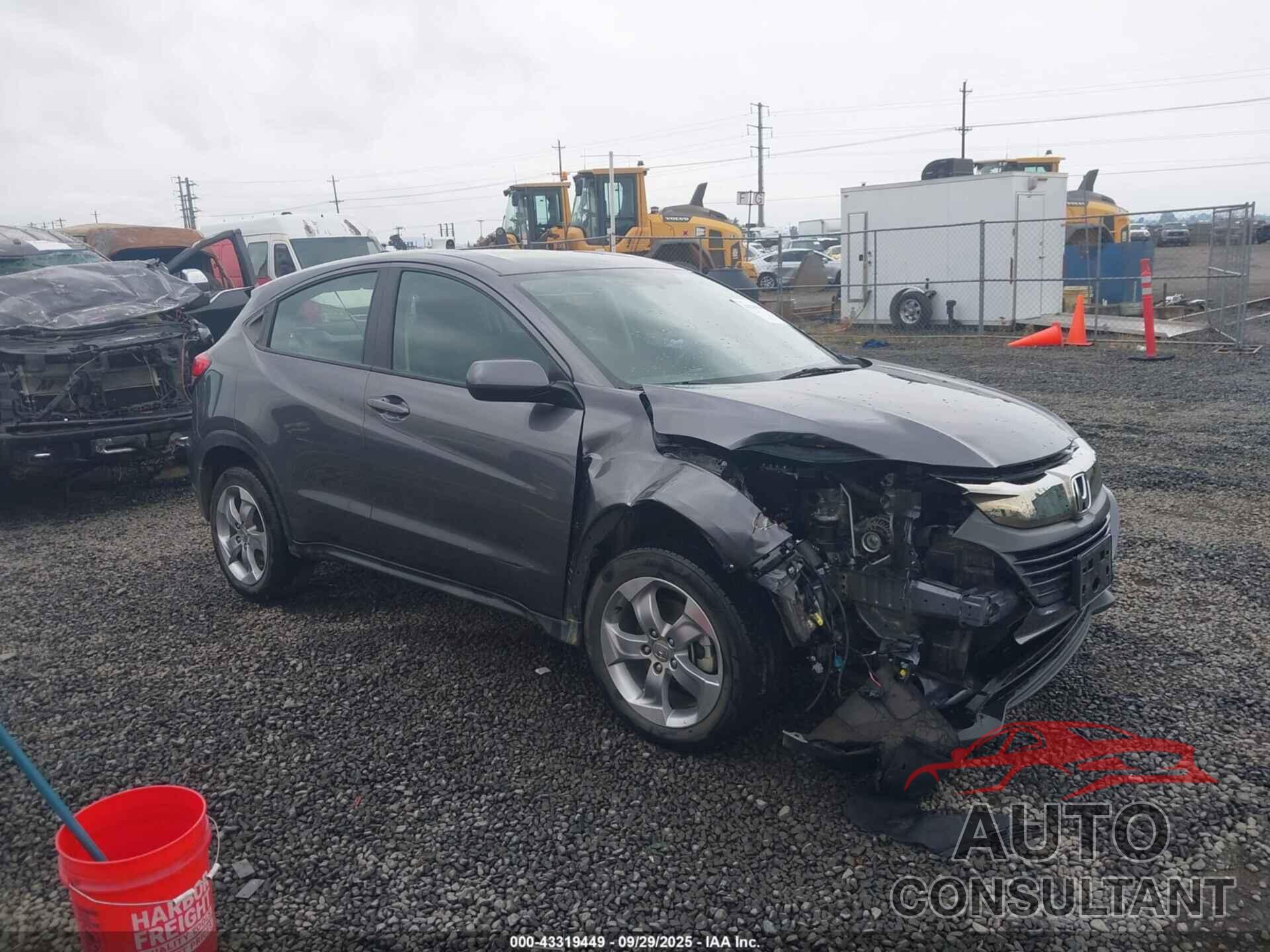 HONDA HR-V 2019 - 3CZRU6H39KG708611