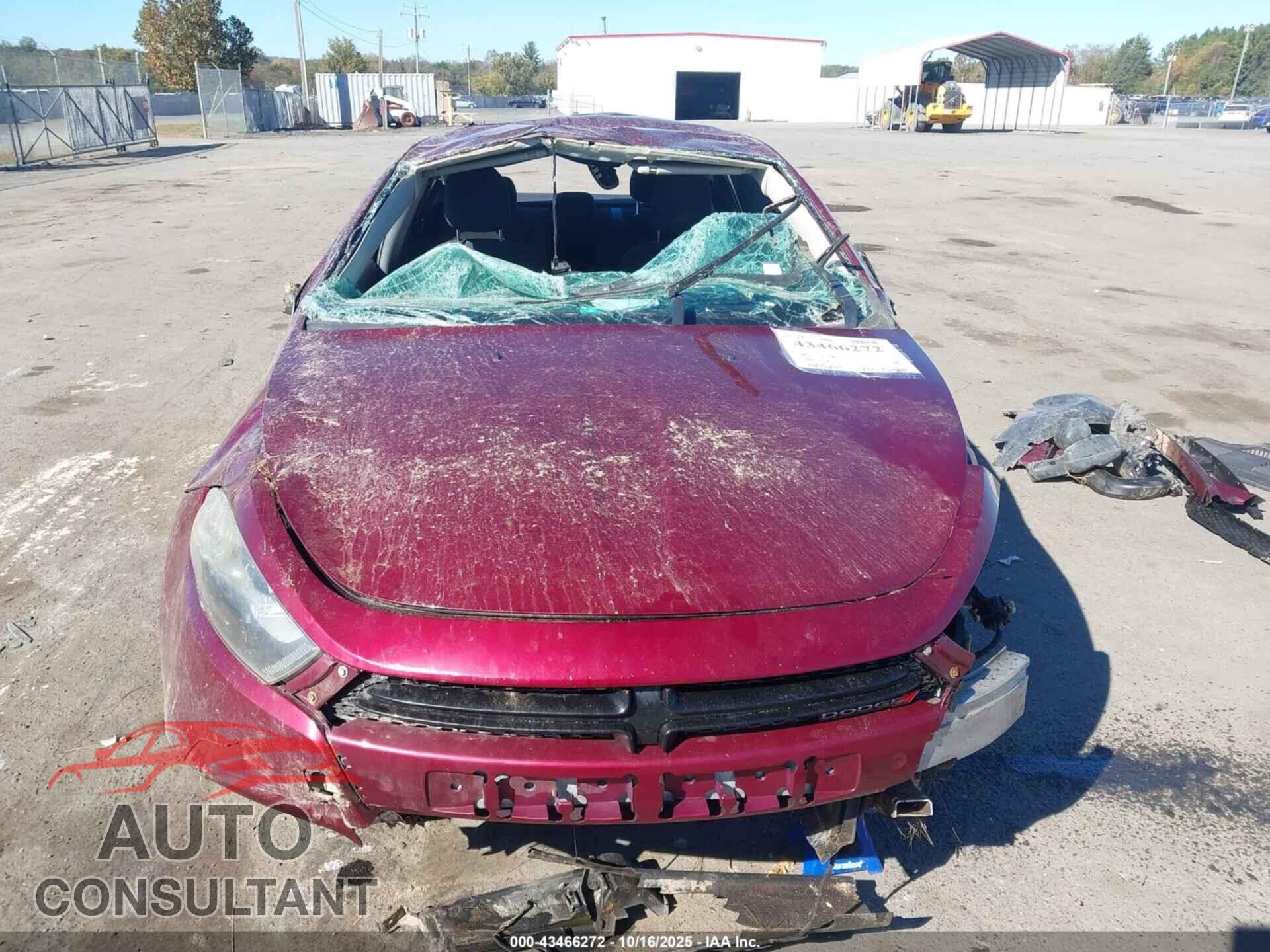 DODGE DART 2015 - 1C3CDFBB4FD373924