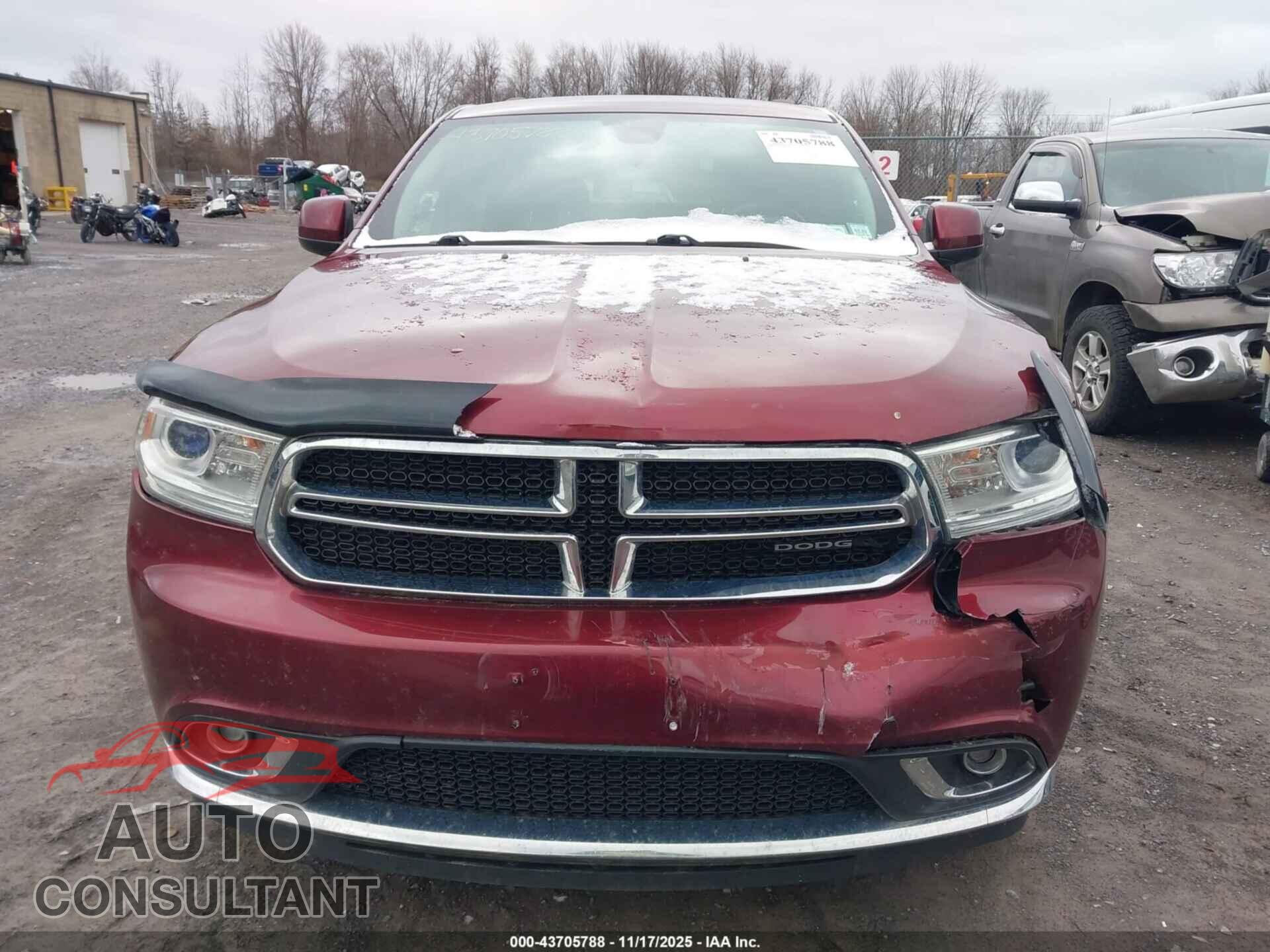 DODGE DURANGO 2017 - 1C4RDJAG8HC757932