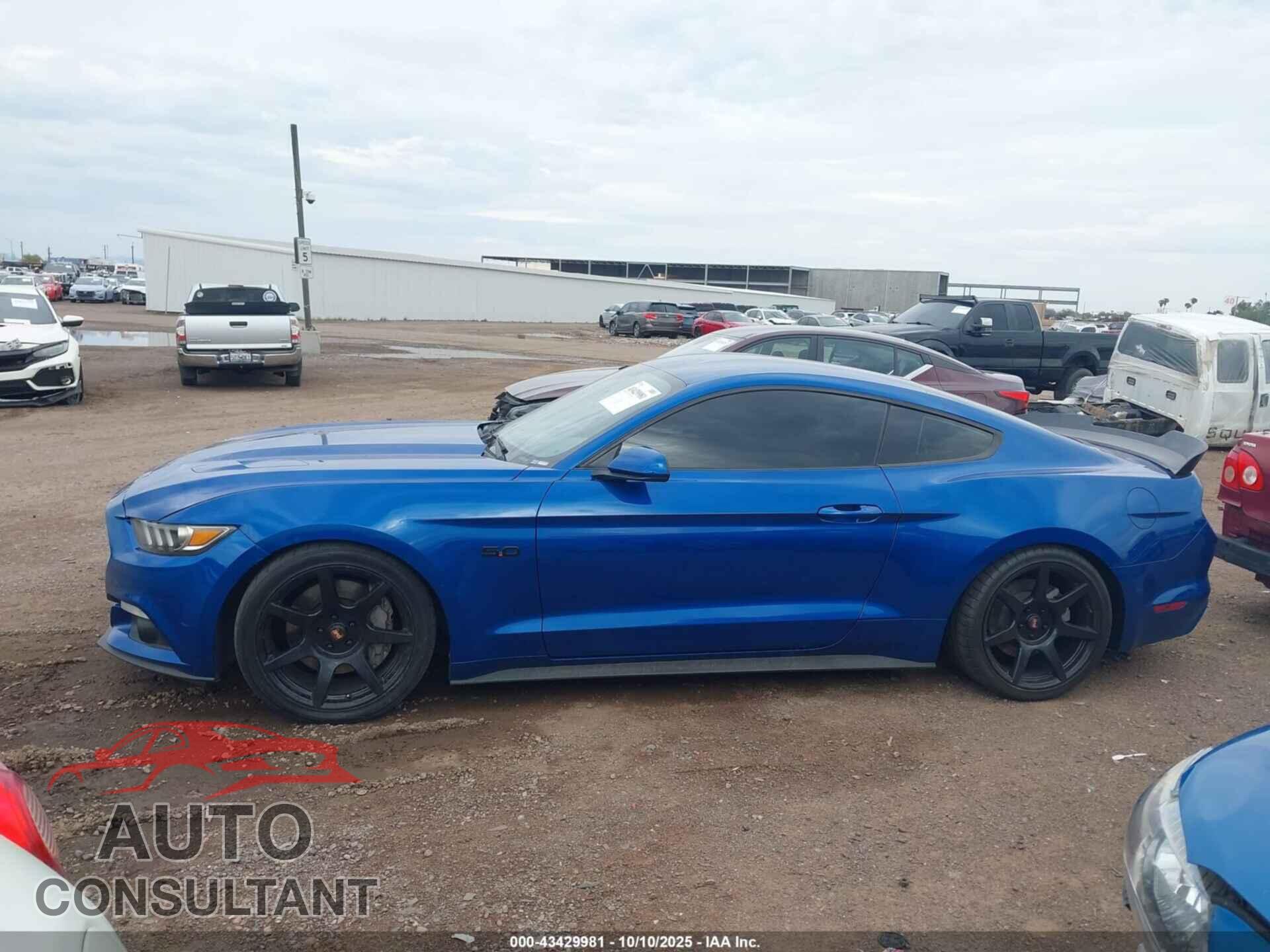 FORD MUSTANG 2017 - 1FA6P8CF4H5330877