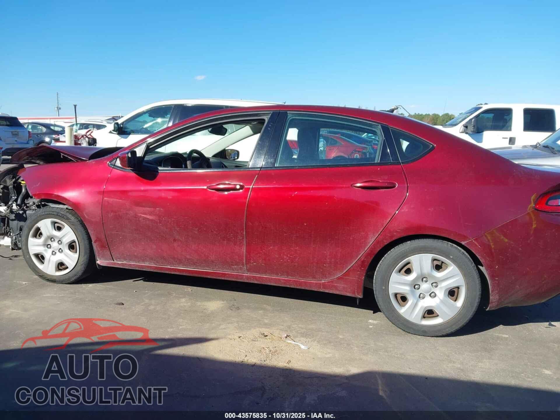 DODGE DART 2015 - 1C3CDFAA3FD237244