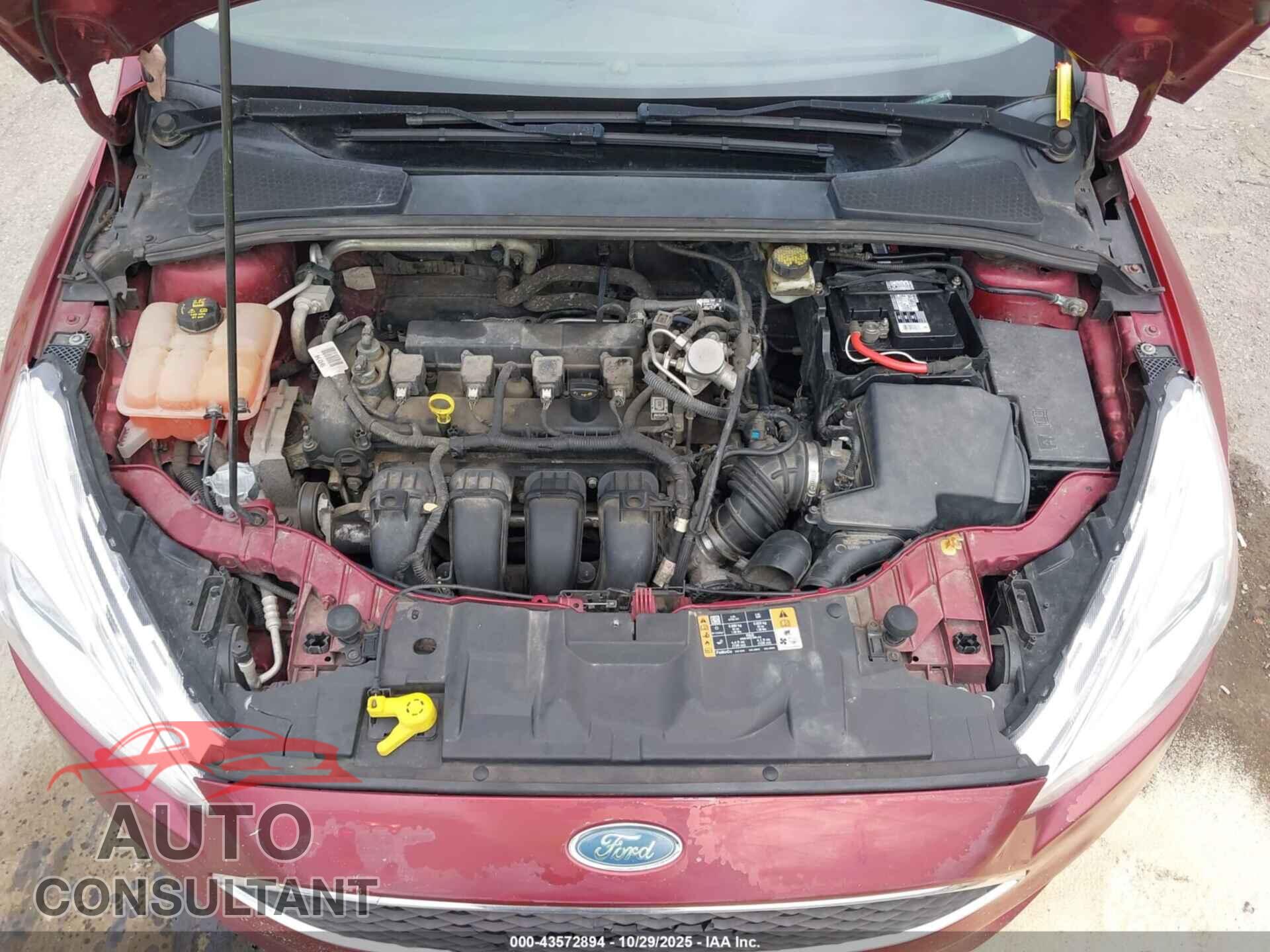FORD FOCUS 2017 - 1FADP3F20HL201744