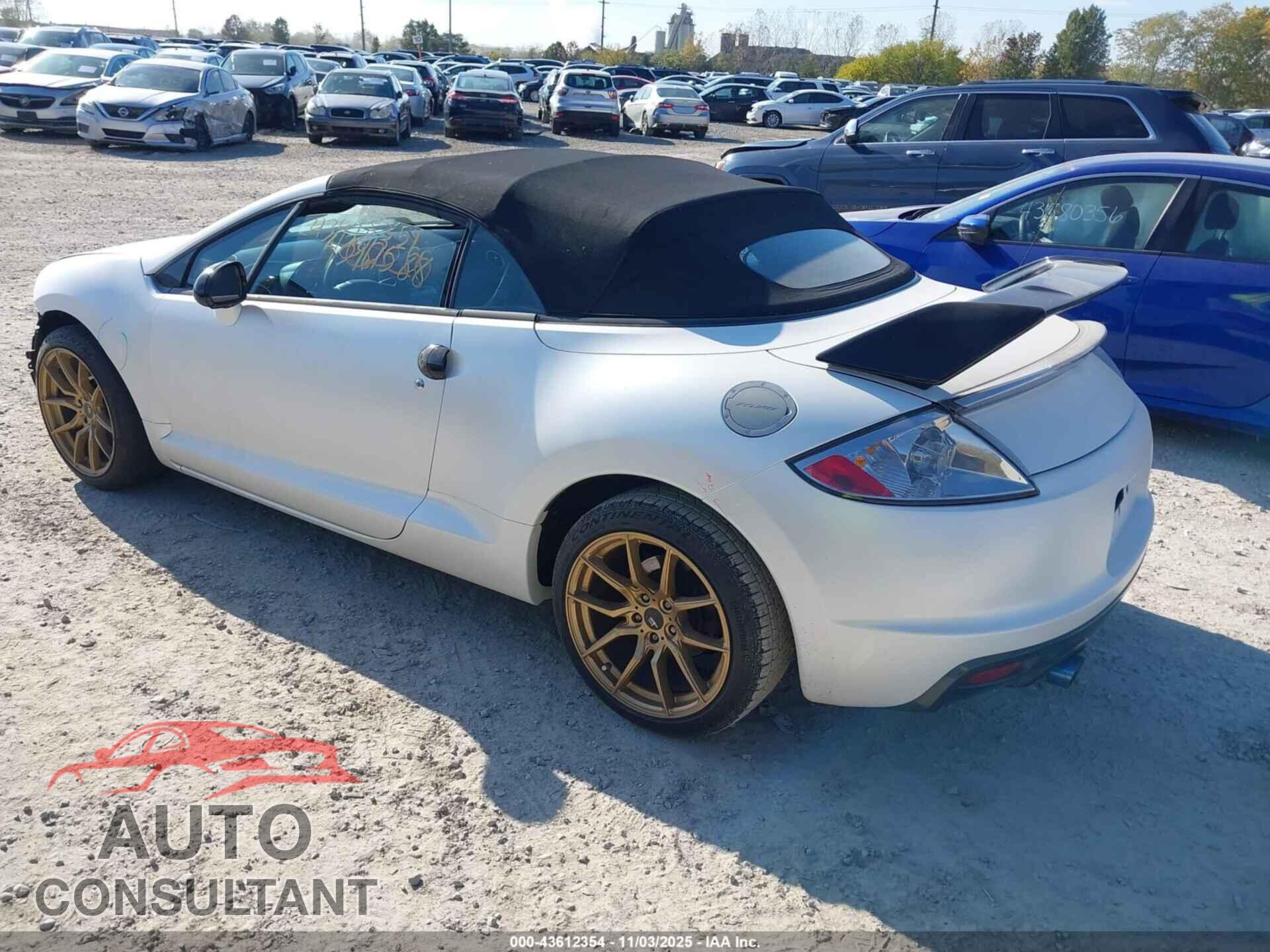 MITSUBISHI ECLIPSE SPYDER 2012 - 4A37L3ET8CE008605
