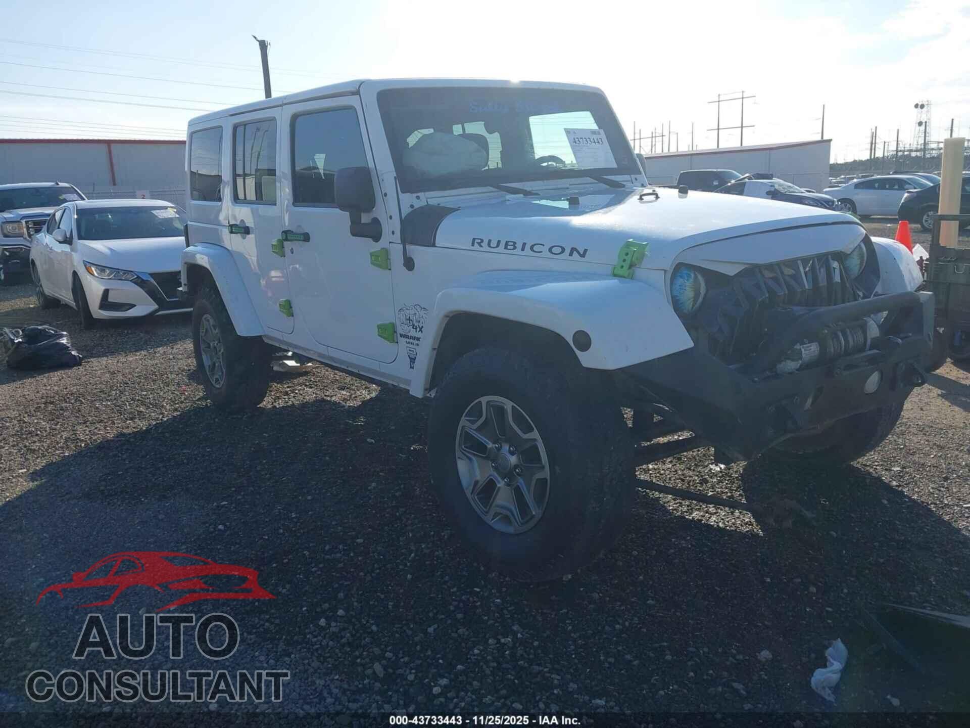 JEEP WRANGLER UNLIMITED 2014 - 1C4HJWFG5EL203768