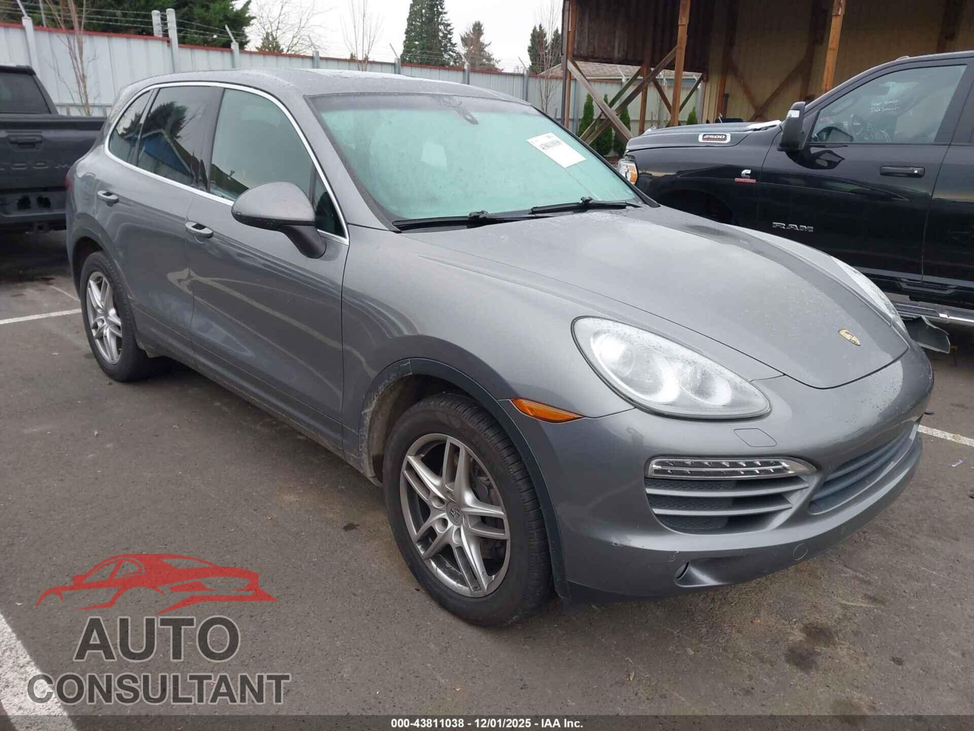 PORSCHE CAYENNE 2012 - WP1AA2A21CLA02886