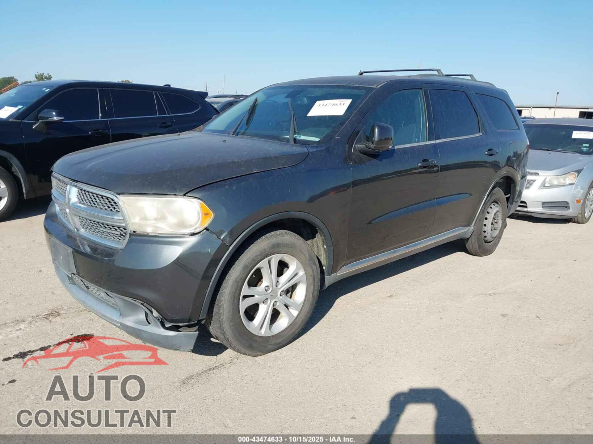 DODGE DURANGO 2011 - 1D4RD4GG5BC729315