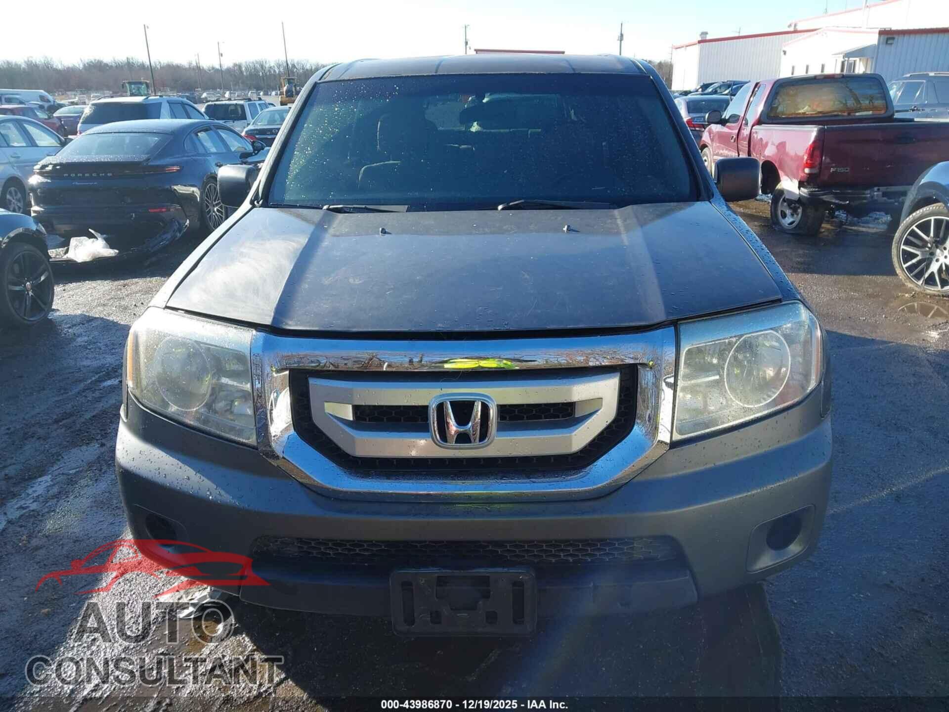 HONDA PILOT 2011 - 5FNYF4H27BB098205