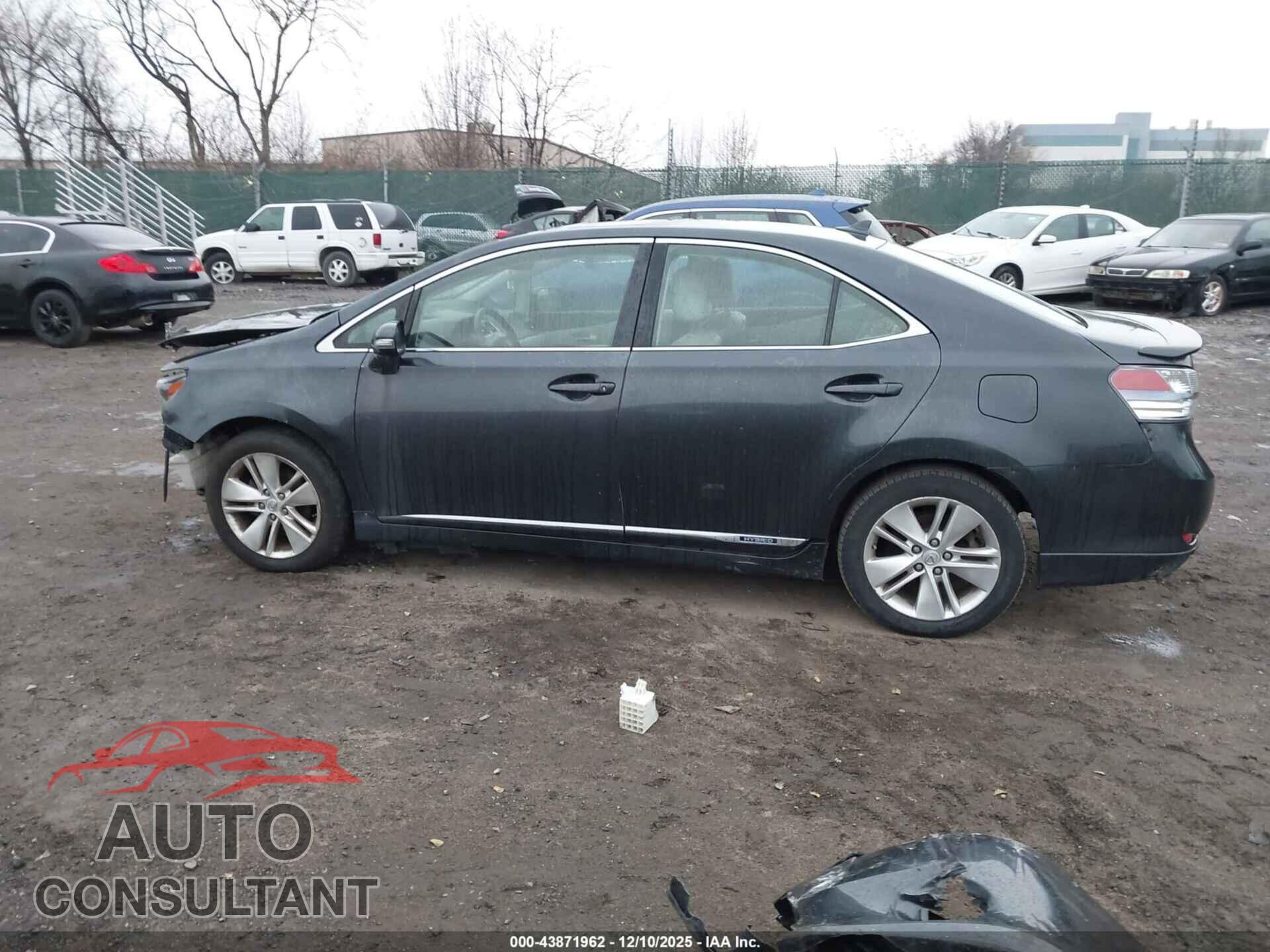 LEXUS HS 250H 2010 - JTHBB1BA6A2036858