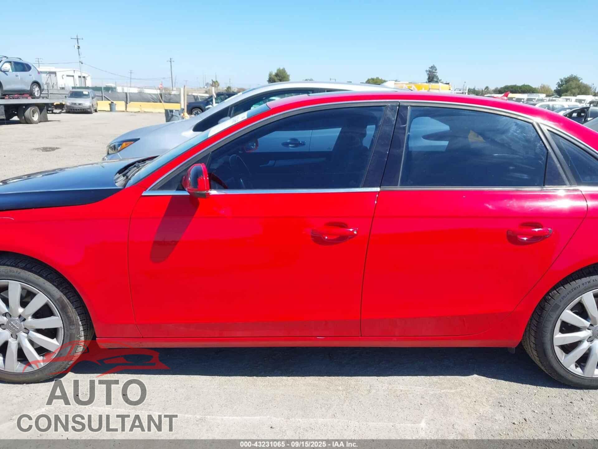 AUDI A4 2013 - WAUAFAFL2DA120471