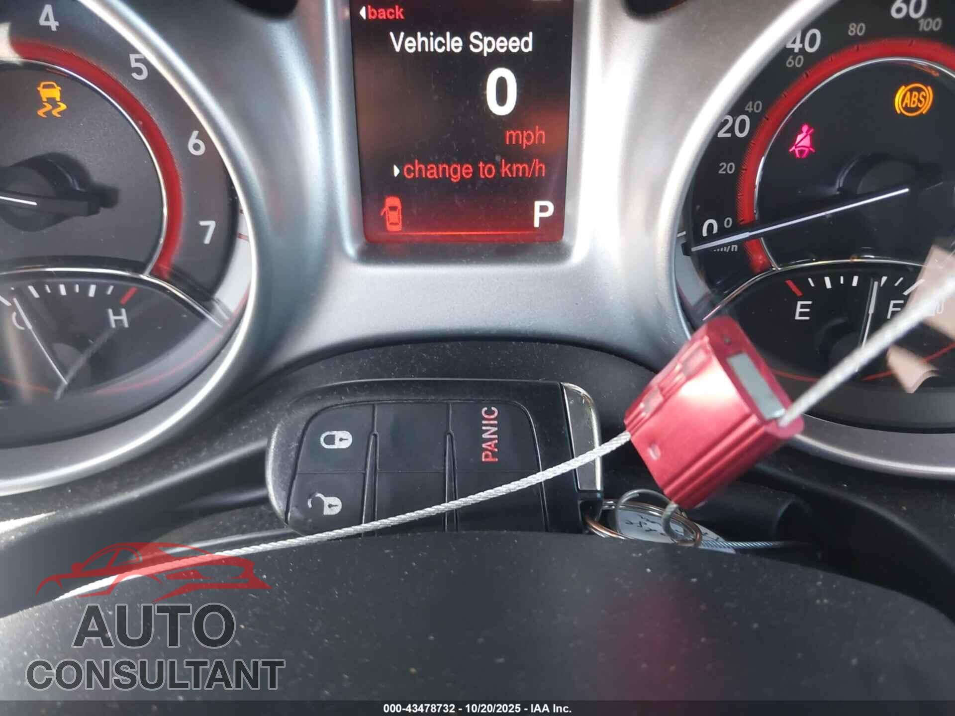 DODGE JOURNEY 2015 - 3C4PDCAB4FT631480