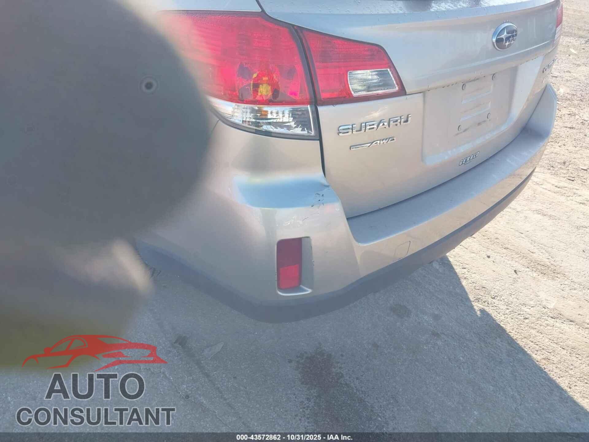 SUBARU OUTBACK 2014 - 4S4BRBAC2E3300661