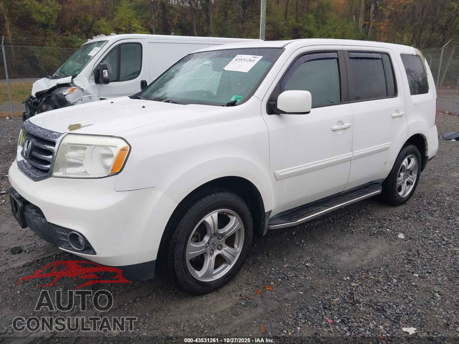 HONDA PILOT 2013 - 5FNYF4H59DB026404