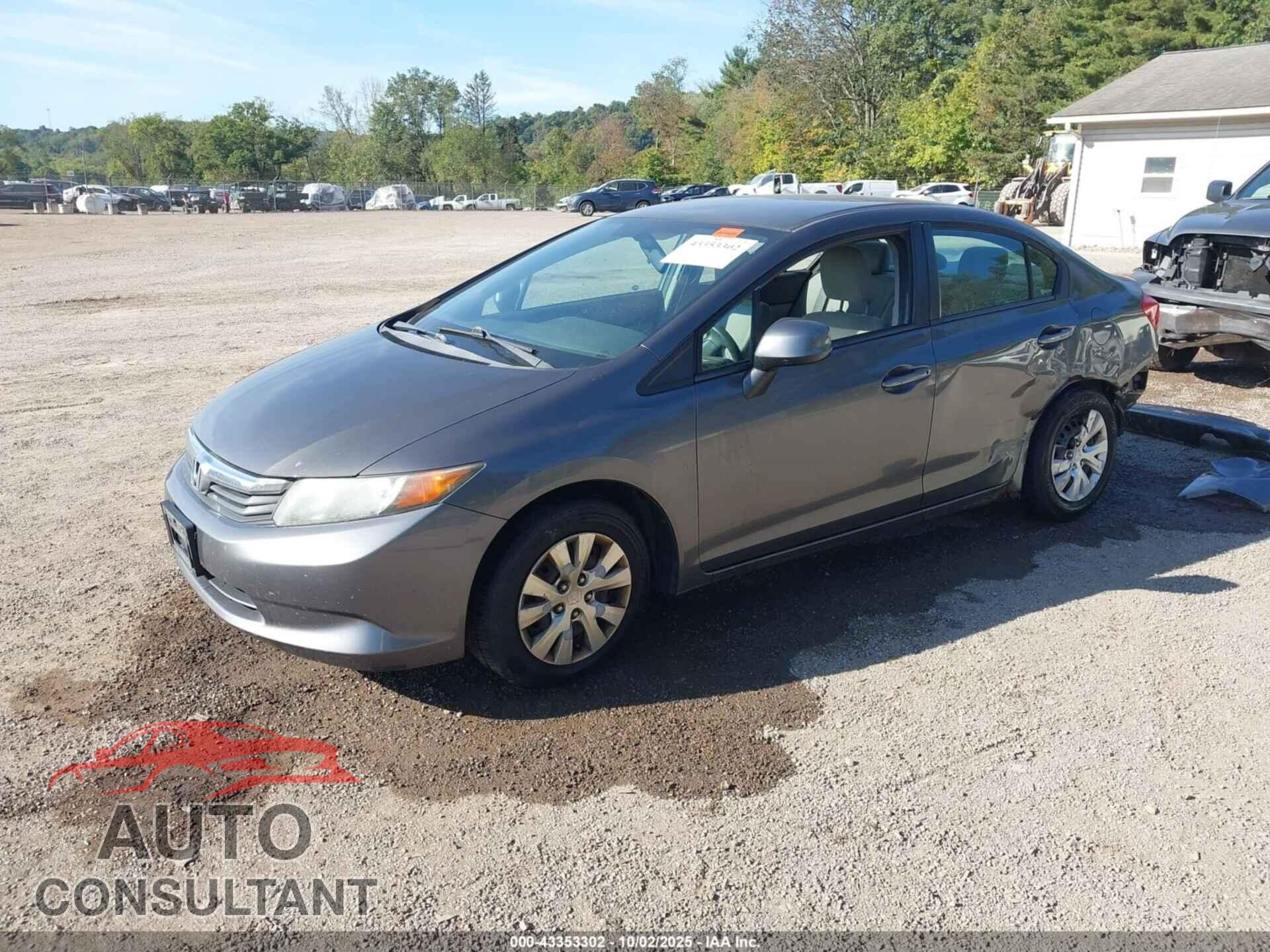 HONDA CIVIC 2012 - 2HGFB2F55CH581659