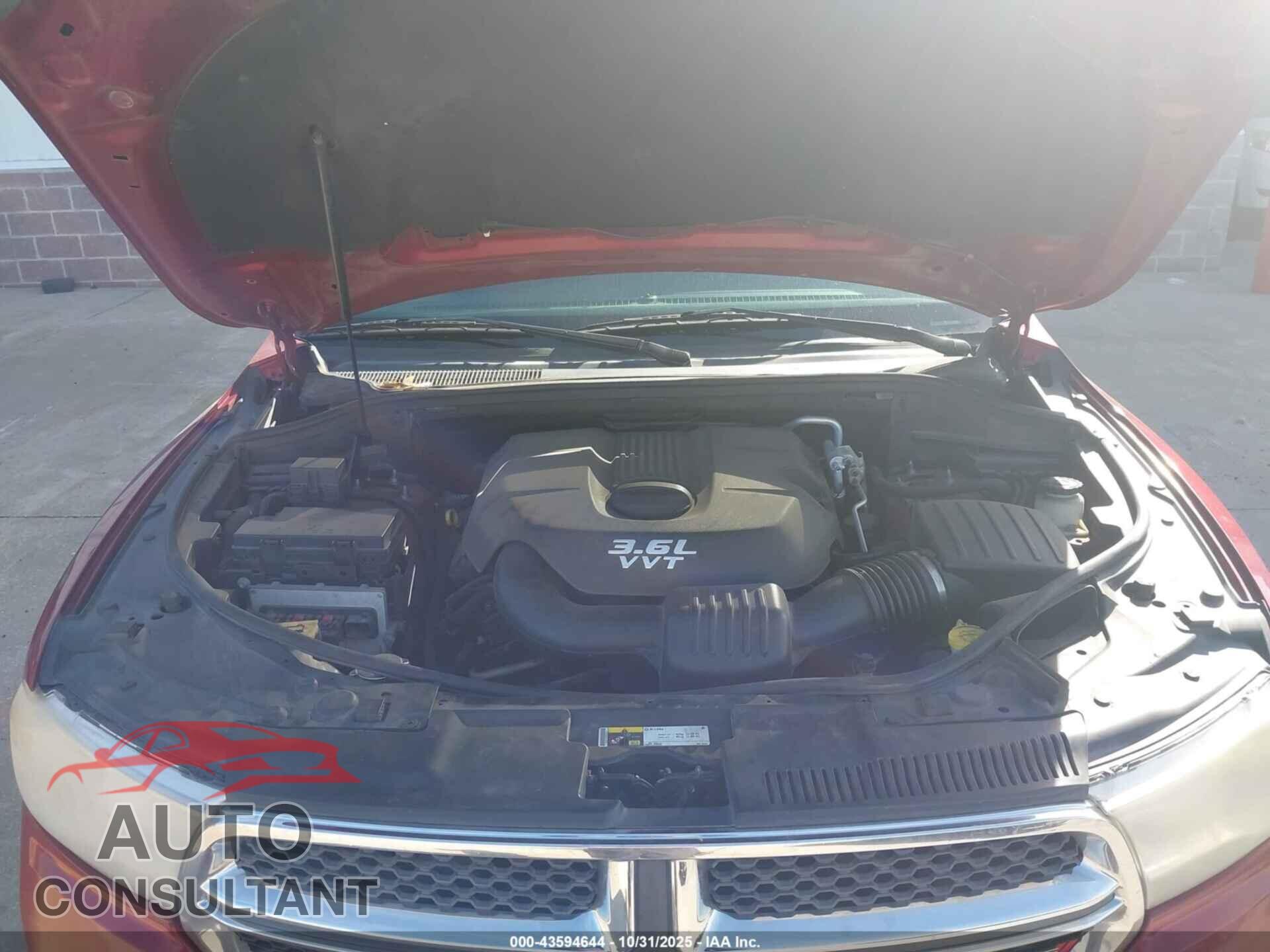 DODGE DURANGO 2013 - 1C4RDJDG5DC664405