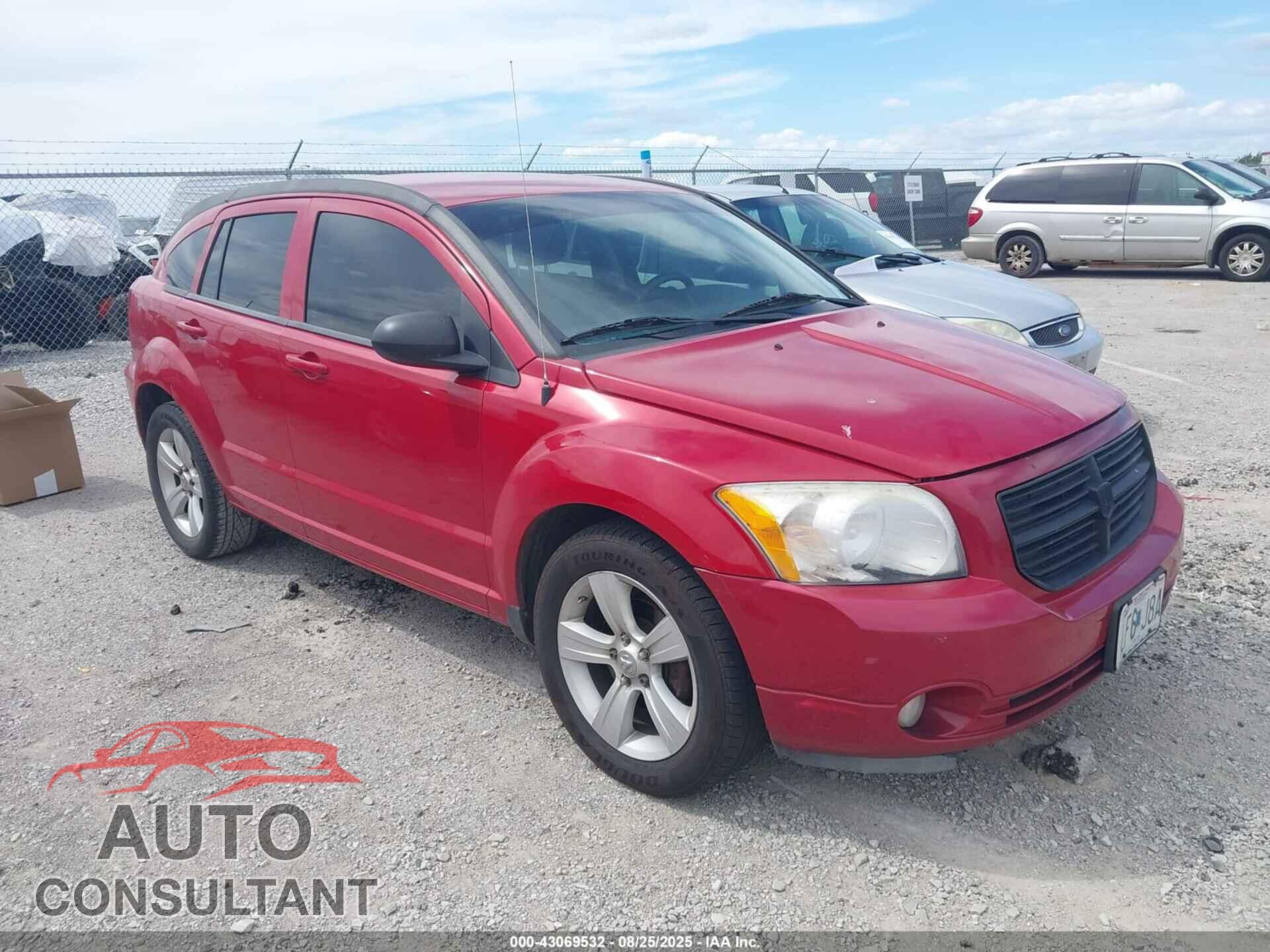 DODGE CALIBER 2012 - 1C3CDWDA3CD531833