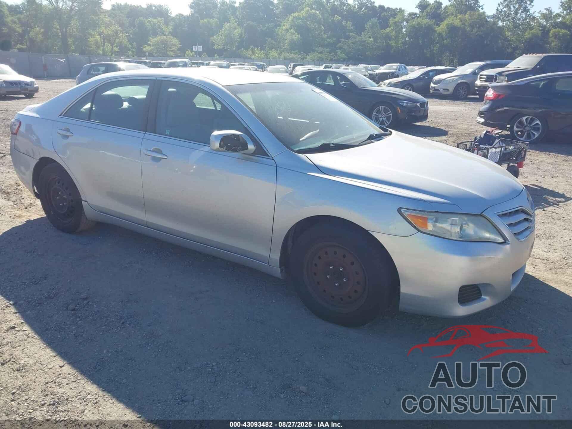 TOYOTA CAMRY 2010 - 4T1BF3EK7AU538591