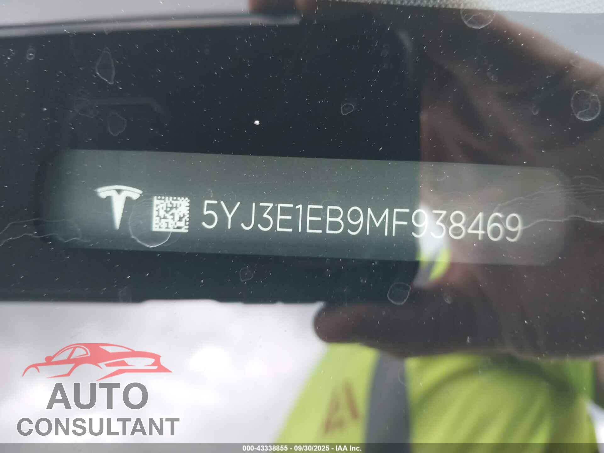 TESLA MODEL 3 2021 - 5YJ3E1EB9MF938469