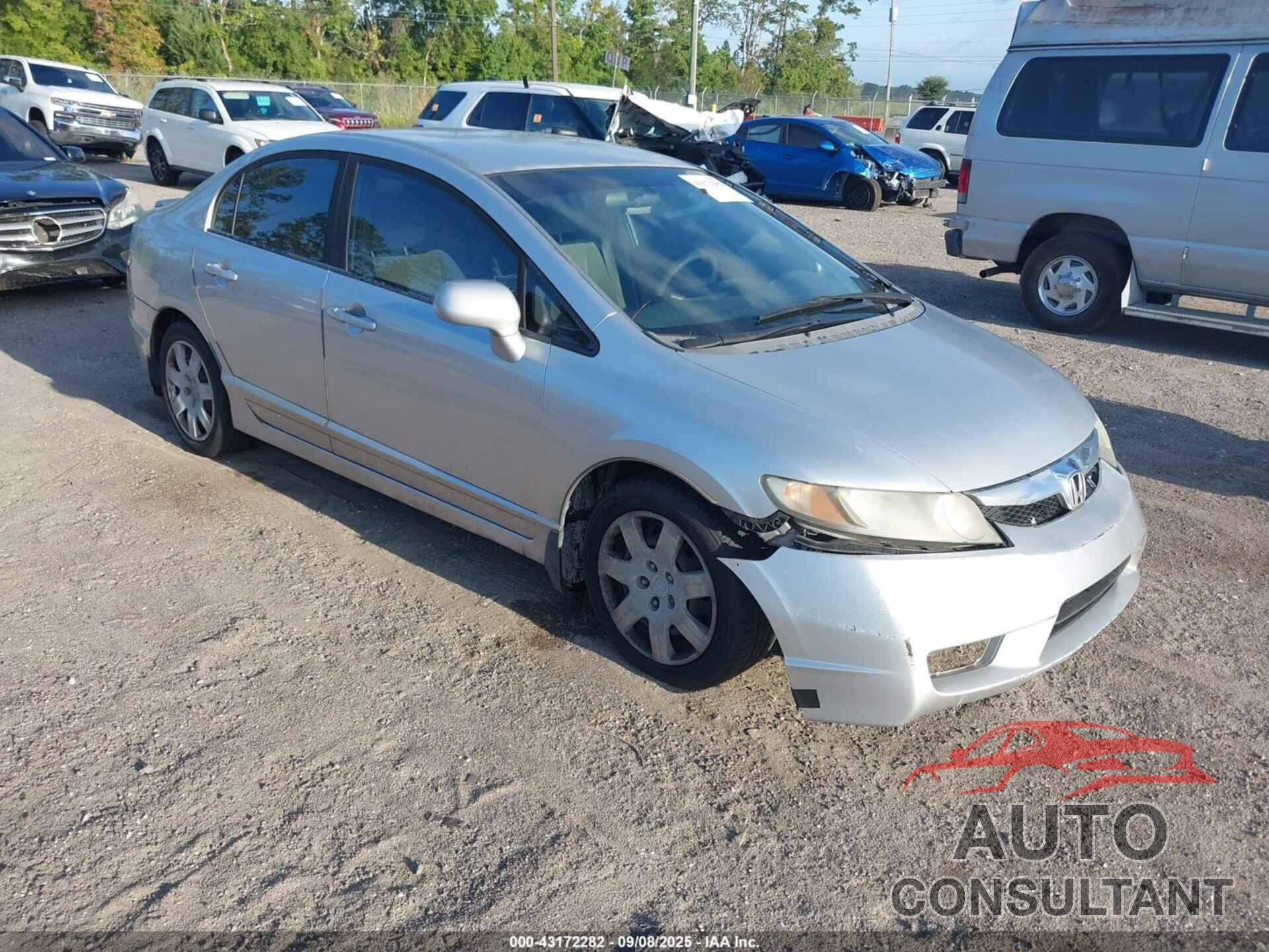 HONDA CIVIC 2009 - 19XFA16529E026507