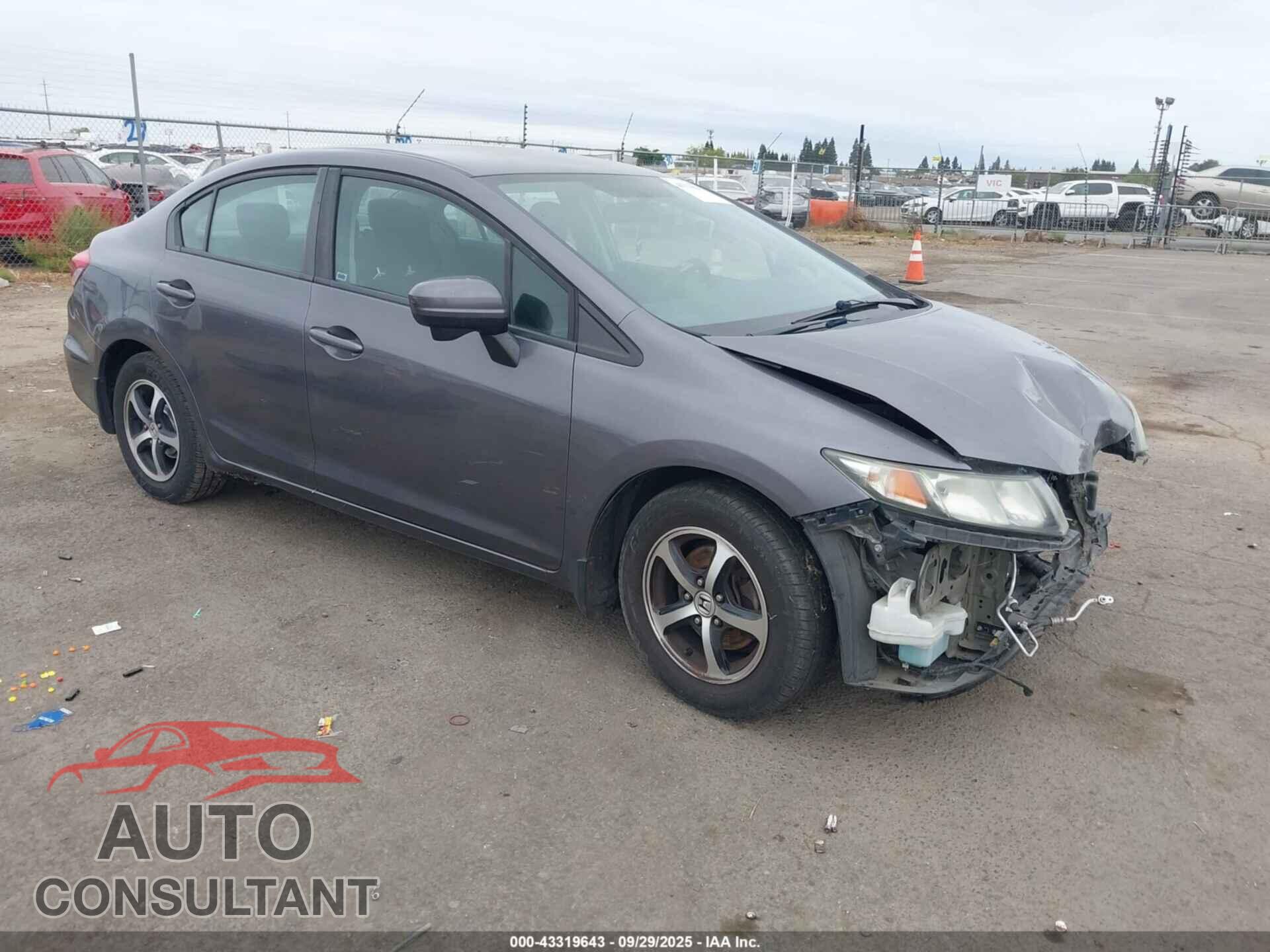 HONDA CIVIC 2015 - 19XFB2F75FE210582