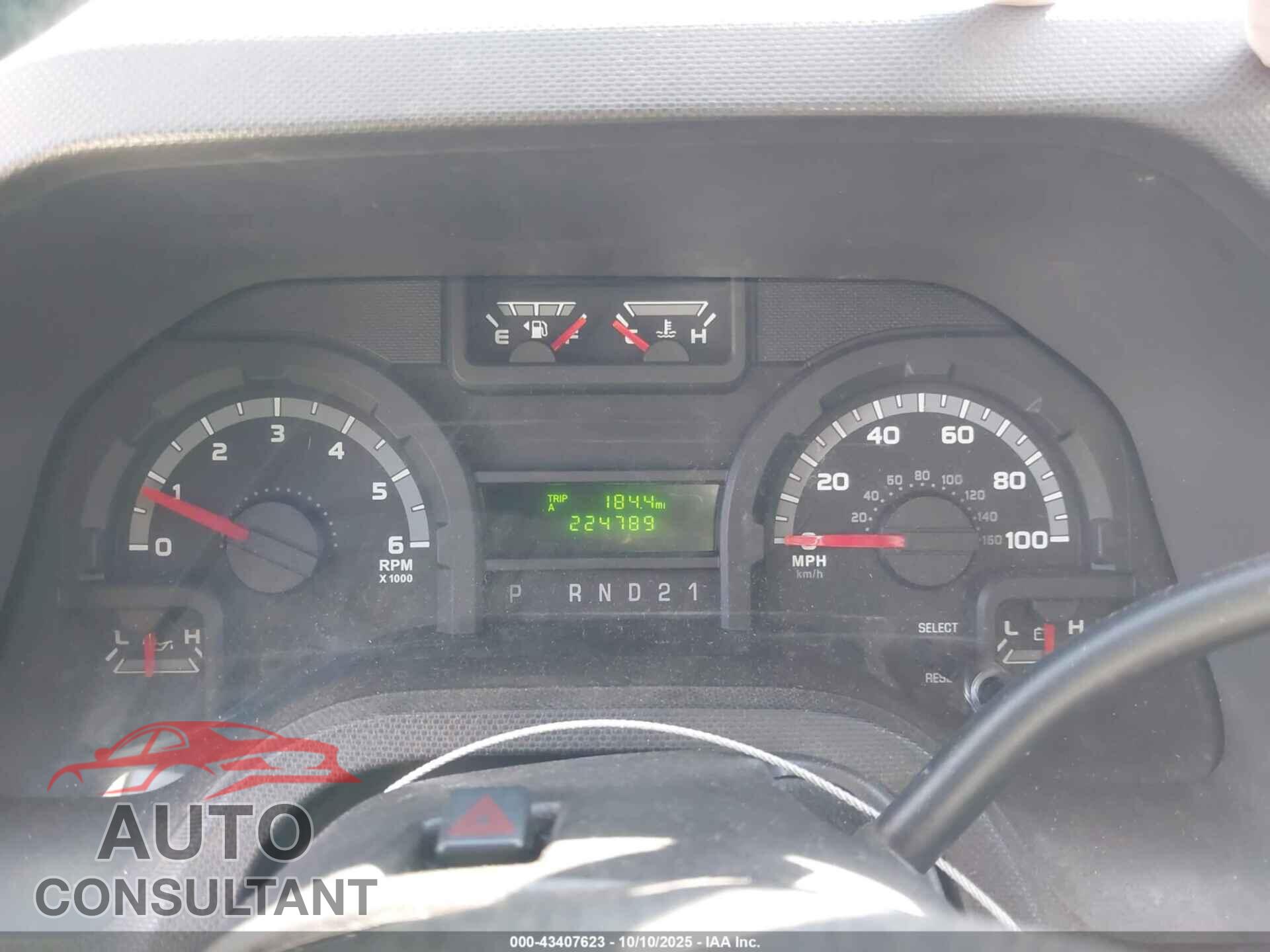 FORD E-150 2010 - 1FTNE1EW9ADA91774