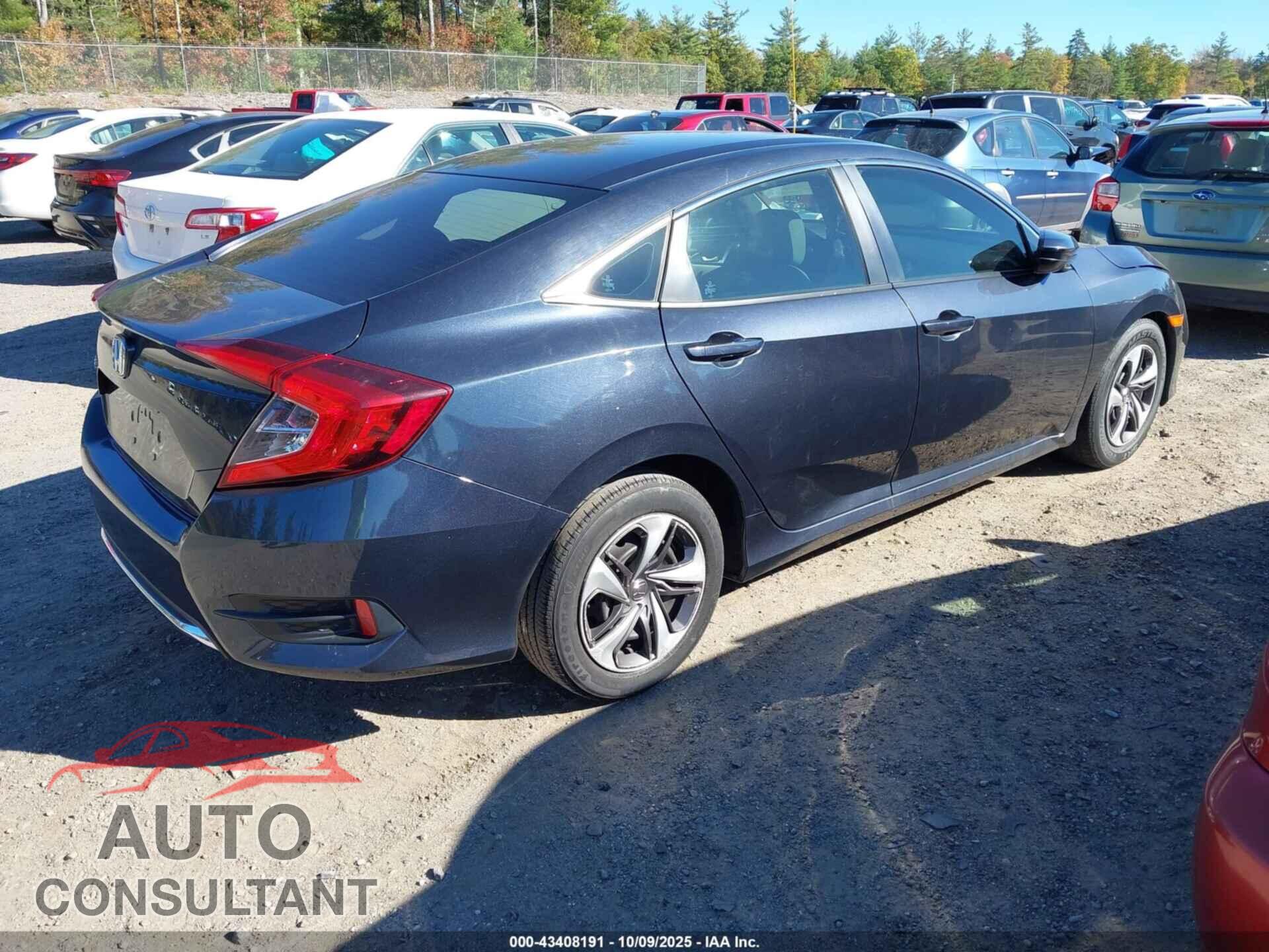 HONDA CIVIC 2019 - 2HGFC2F62KH548929