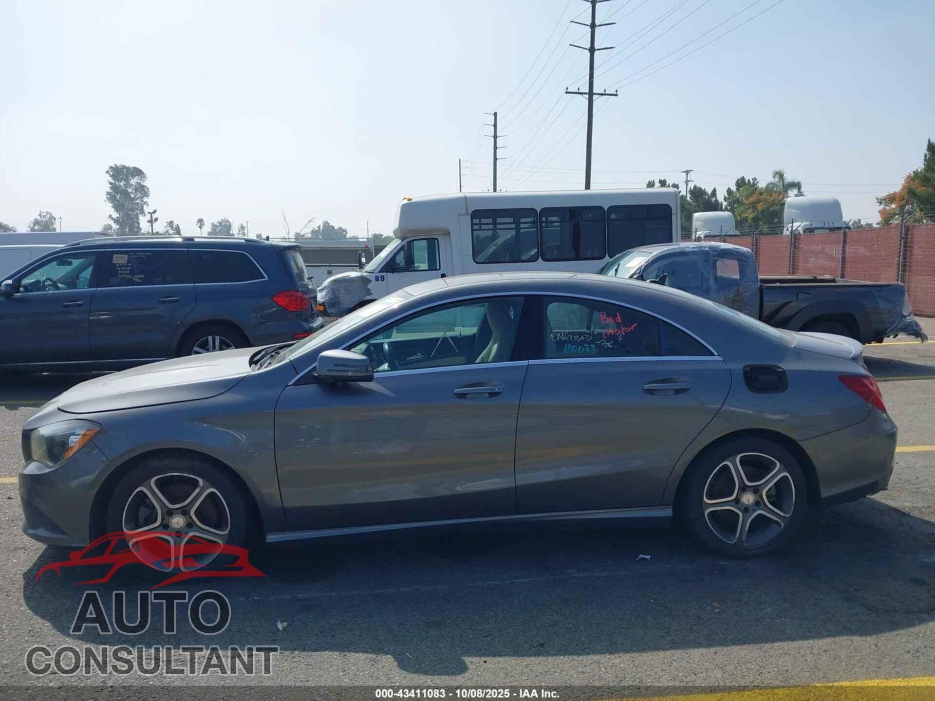 MERCEDES-BENZ CLA 250 2014 - WDDSJ4EB4EN043635