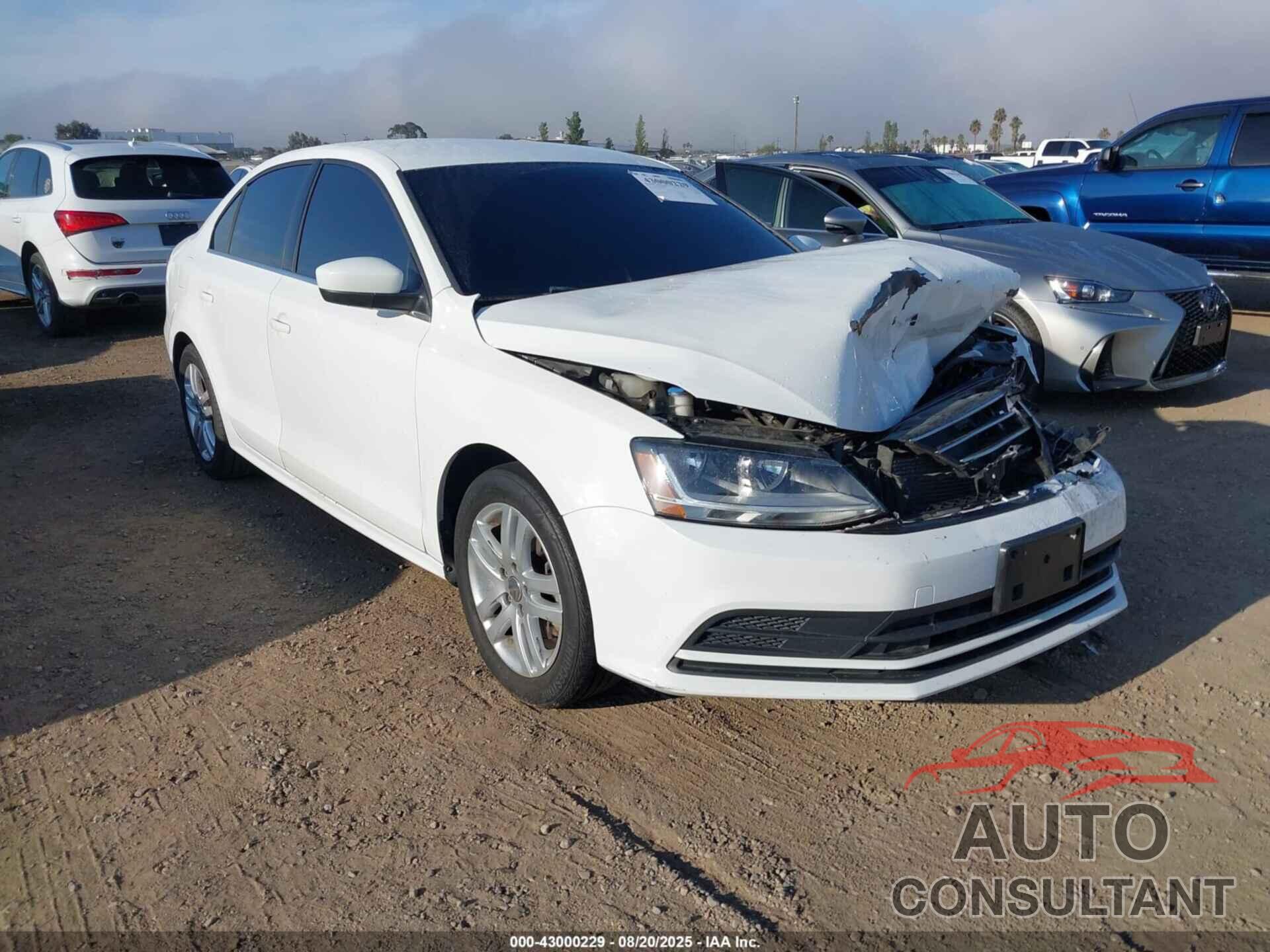 VOLKSWAGEN JETTA 2017 - 3VW2B7AJ0HM276963