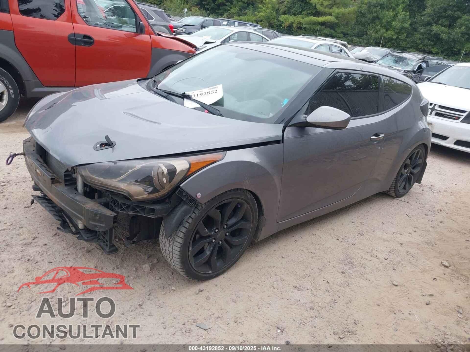 HYUNDAI VELOSTER 2012 - KMHTC6AD0CU073516
