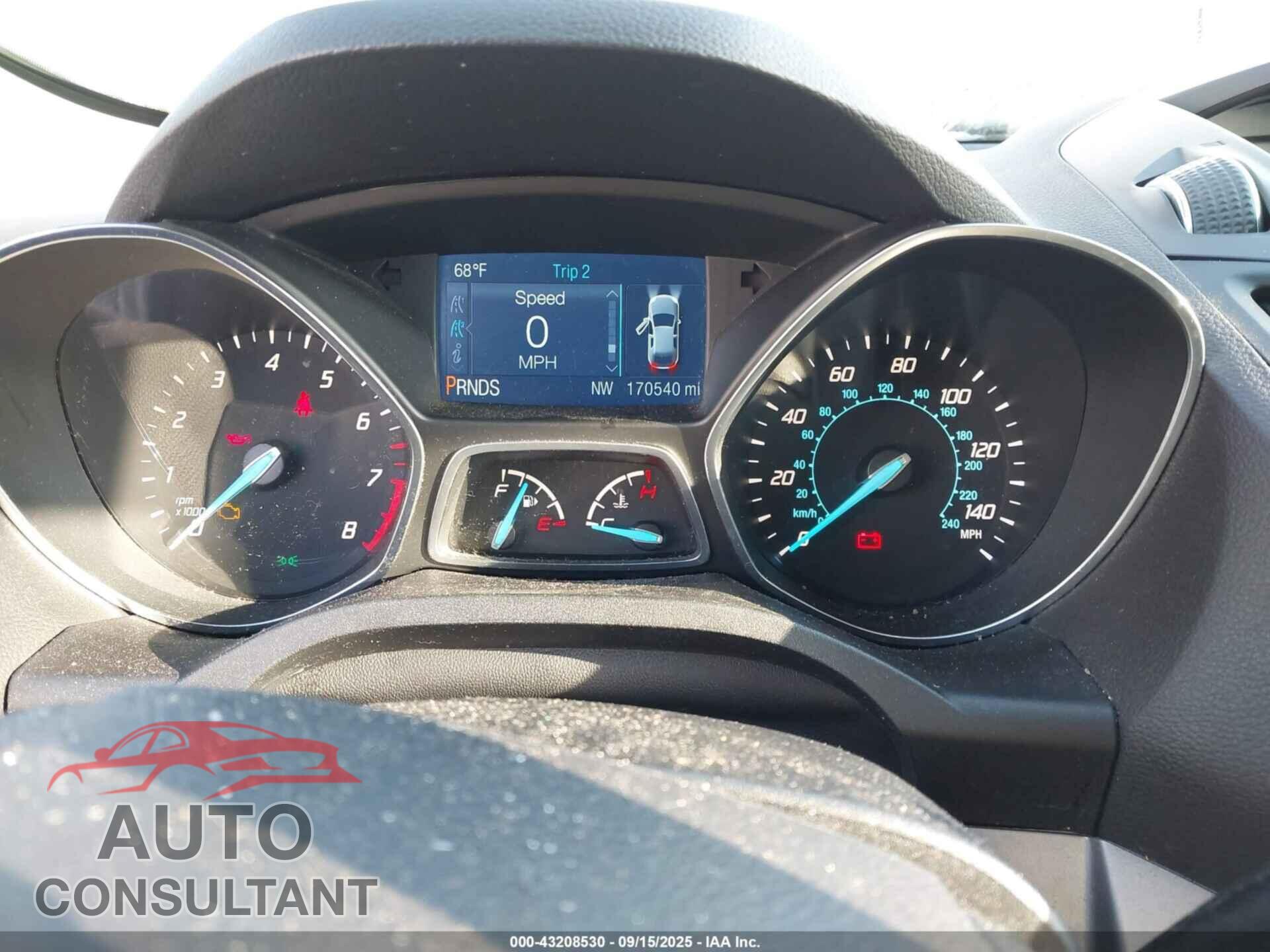 FORD ESCAPE 2014 - 1FMCU9GX2EUD32199