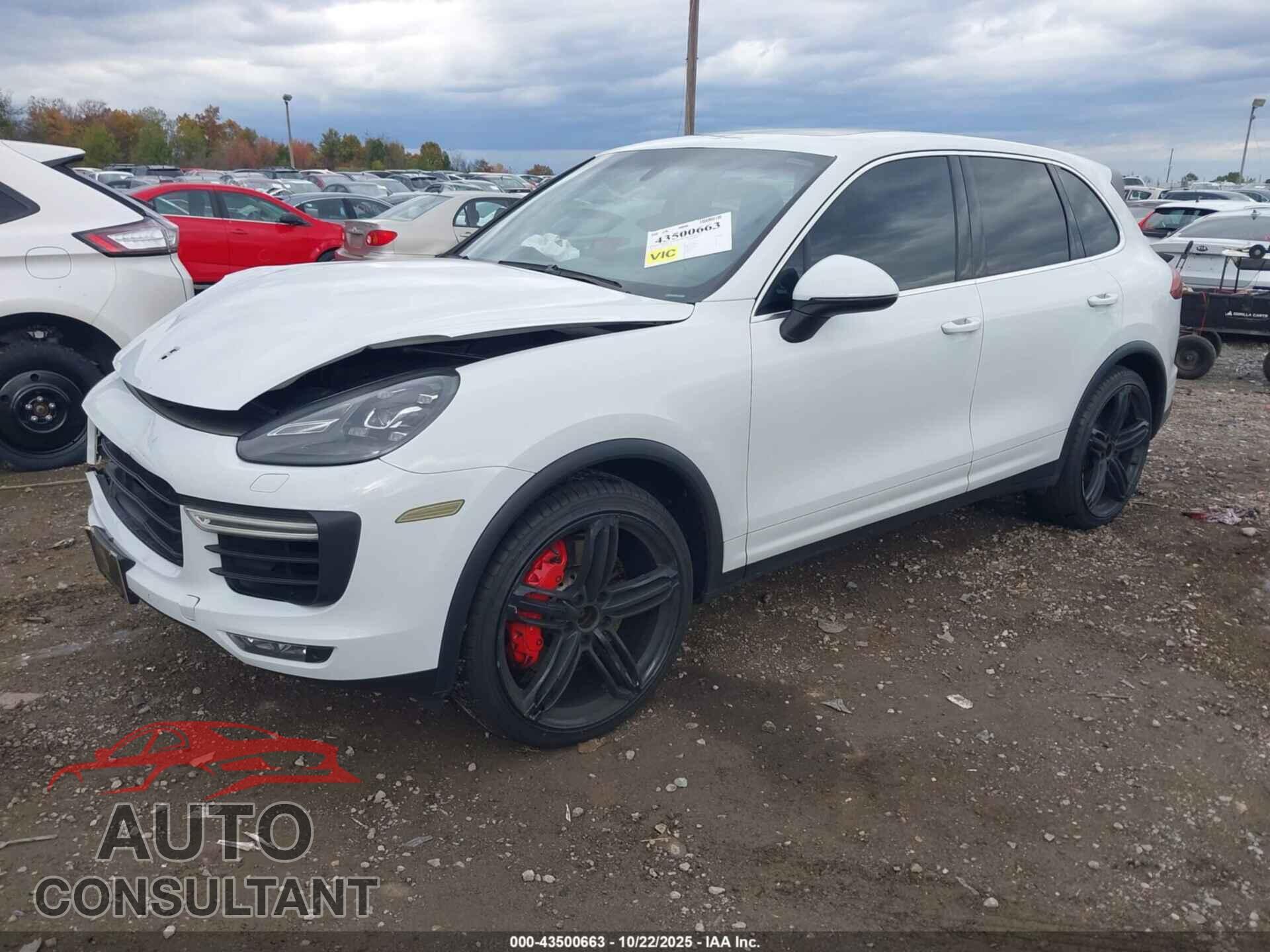 PORSCHE CAYENNE 2015 - WP1AC2A21FLA82155