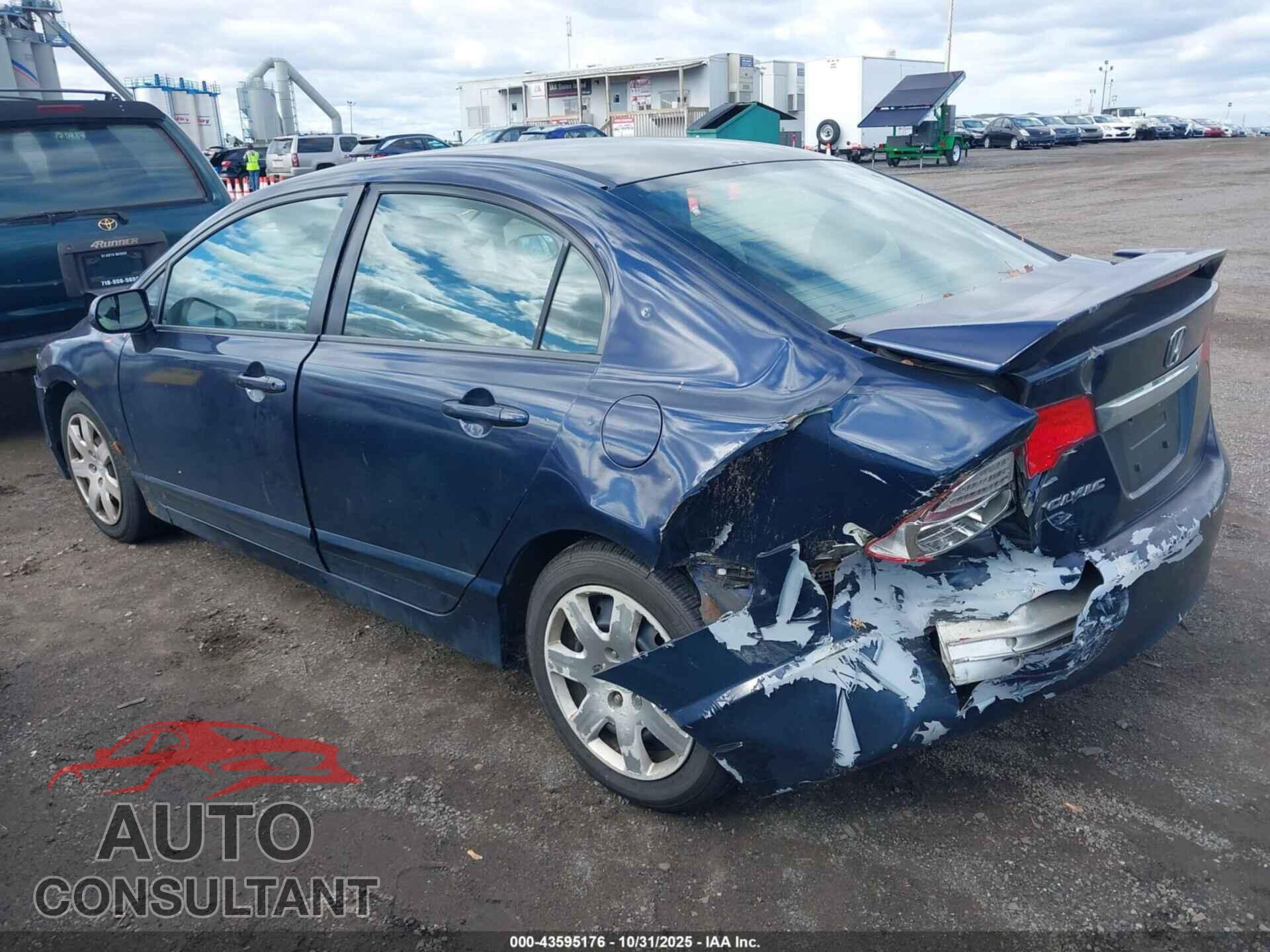 HONDA CIVIC 2011 - 2HGFA1F54BH538510