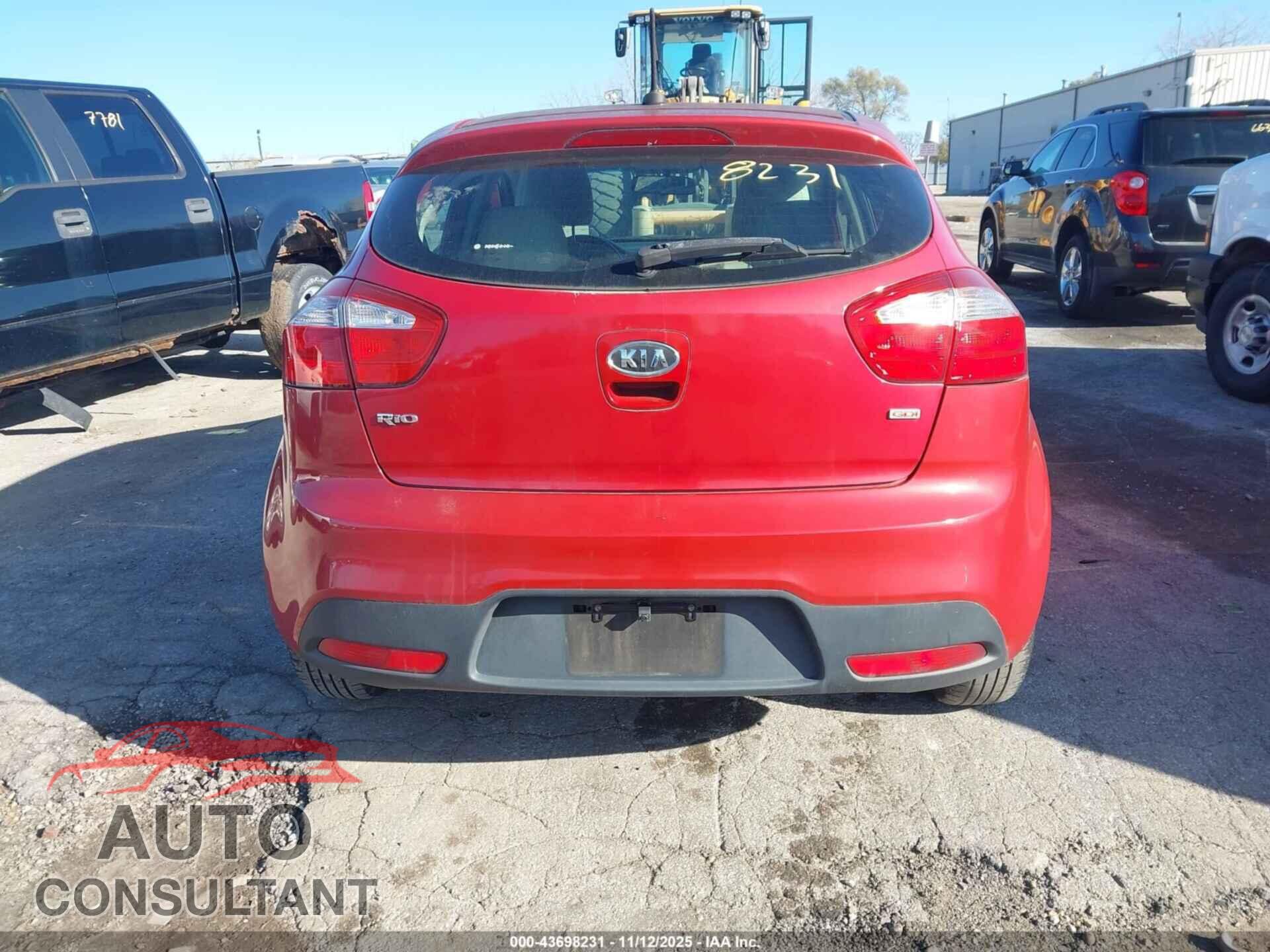 KIA RIO5 2012 - KNADM5A3XC6061513