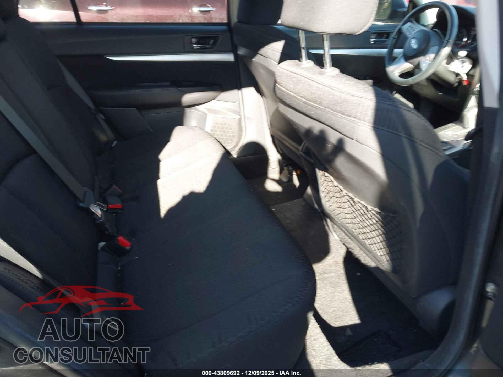 SUBARU OUTBACK 2011 - 4S4BRBCC3B3345665