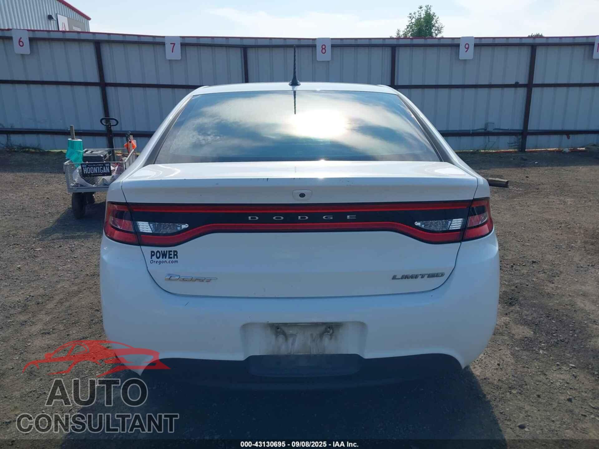 DODGE DART 2013 - 1C3CDFCA3DD214038