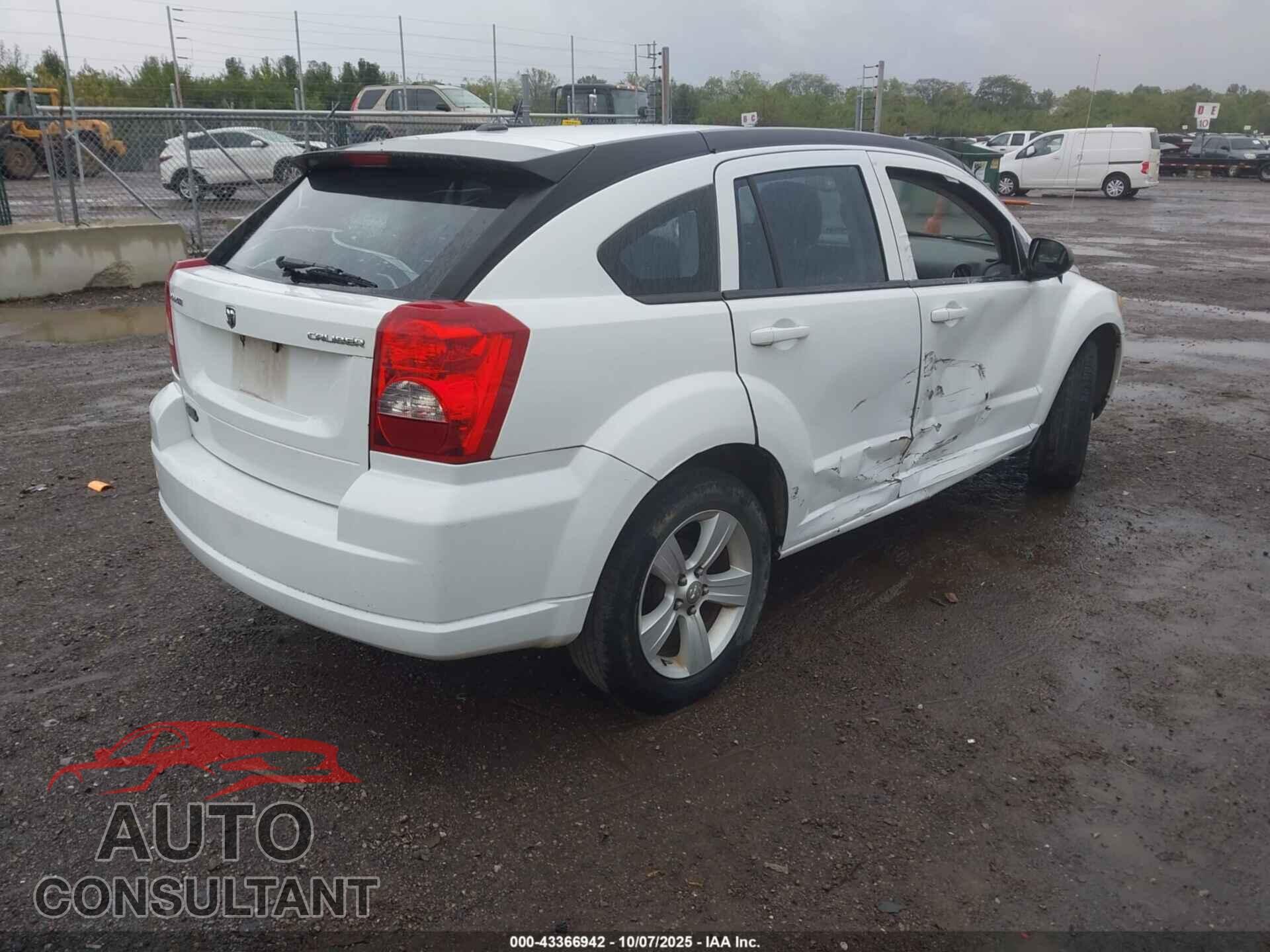 DODGE CALIBER 2012 - 1C3CDWDAXCD527813