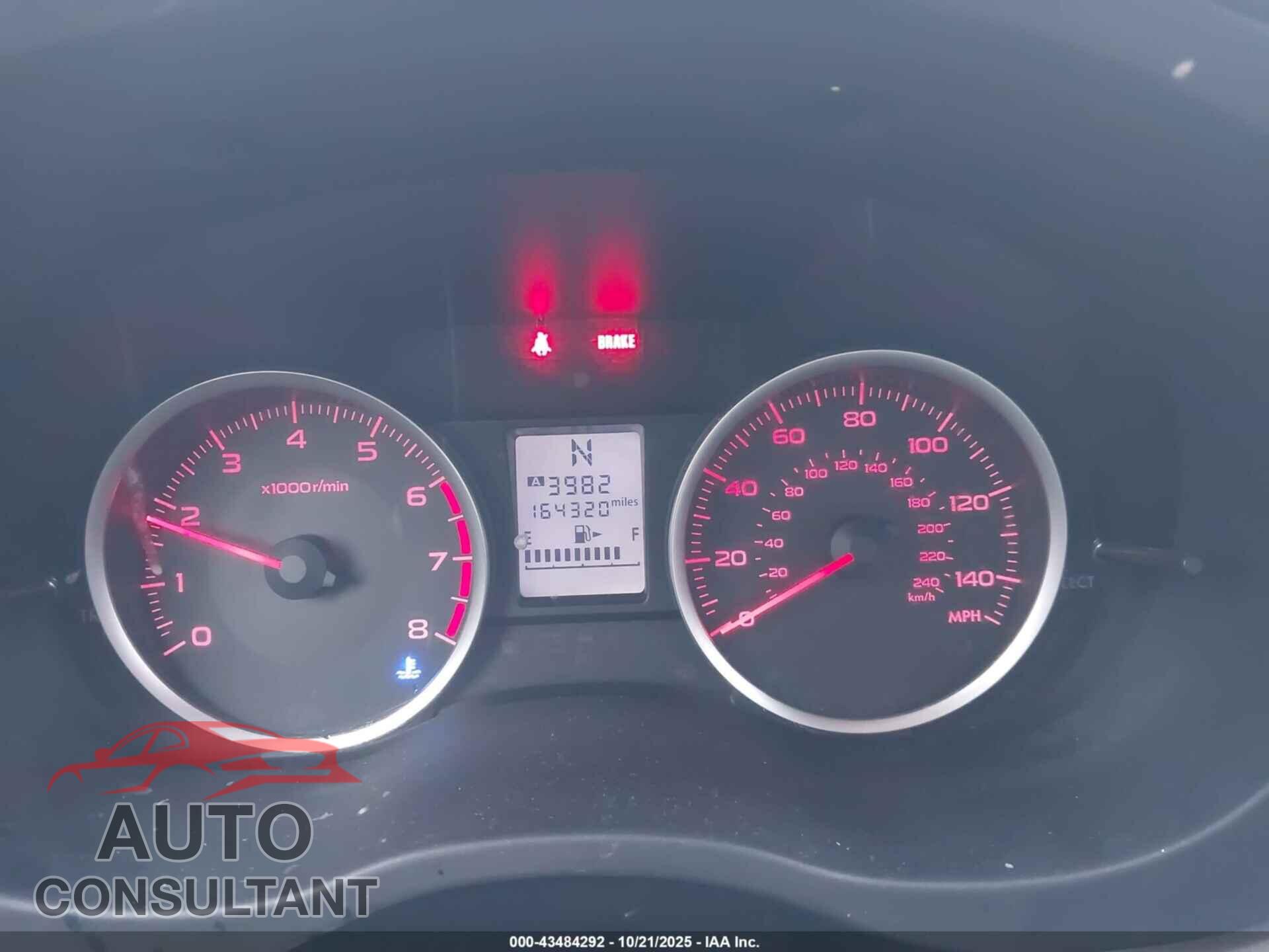 SUBARU FORESTER 2016 - JF2SJABCXGH457544