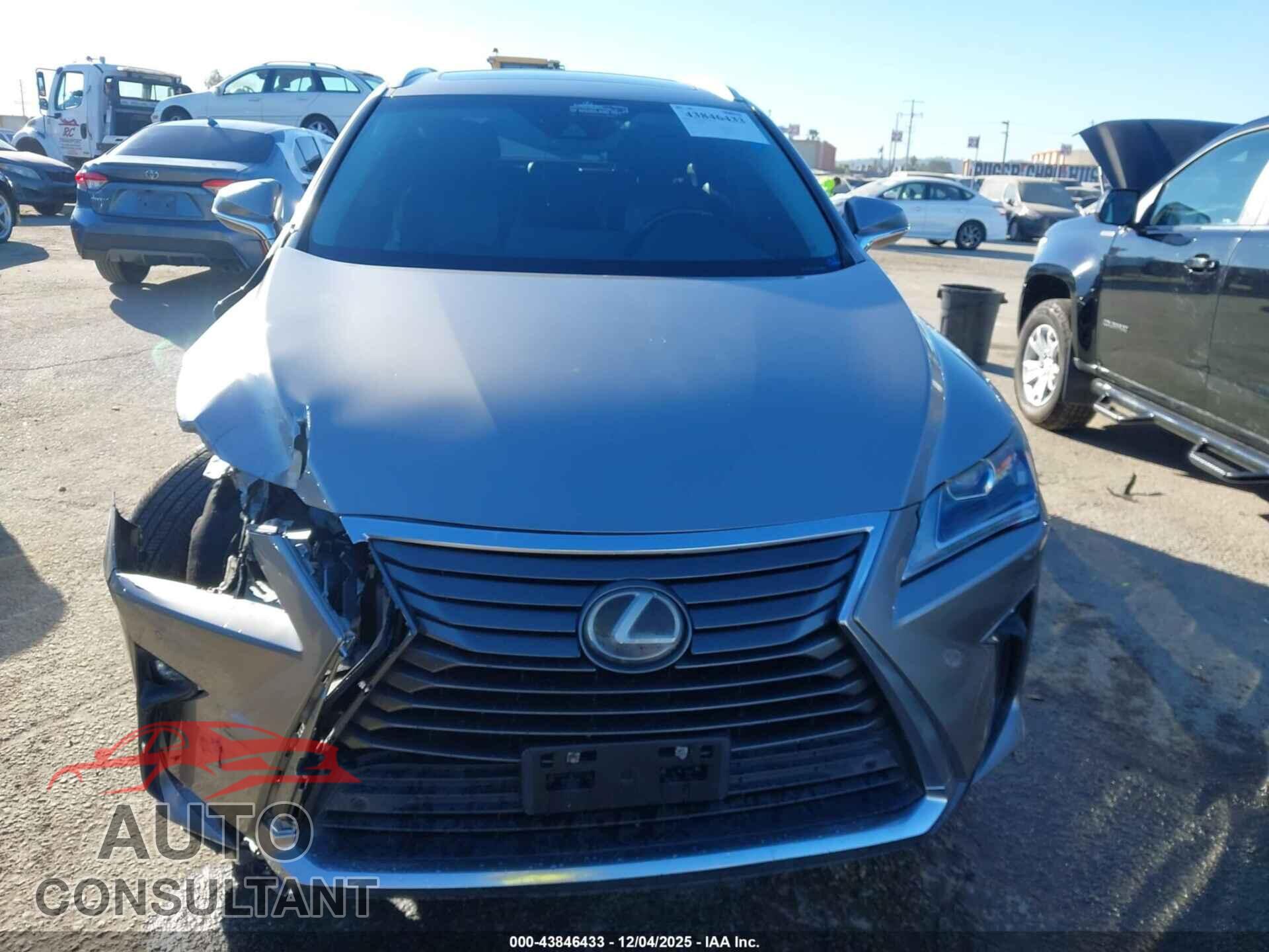 LEXUS RX 350 2017 - 2T2ZZMCAXHC091123