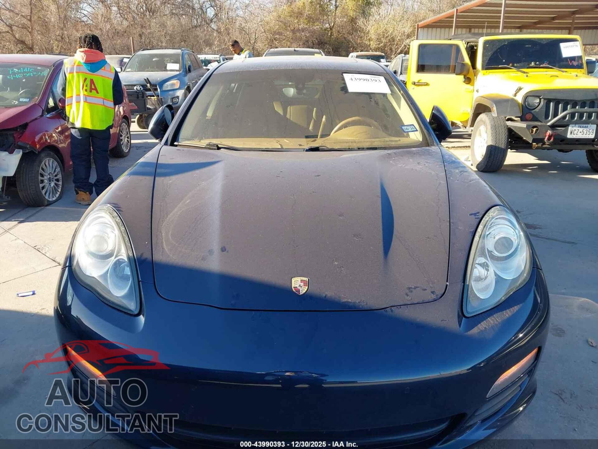 PORSCHE PANAMERA 2011 - WP0AA2A7XBL013400