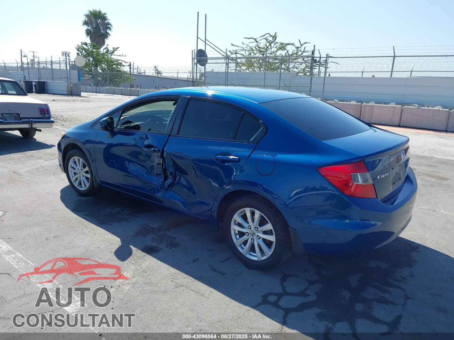 HONDA CIVIC 2012 - 2HGFB2F87CH544364