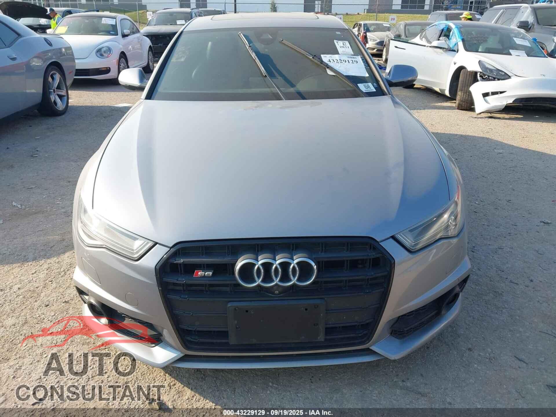AUDI S6 2017 - WAUFFAFC2HN053794