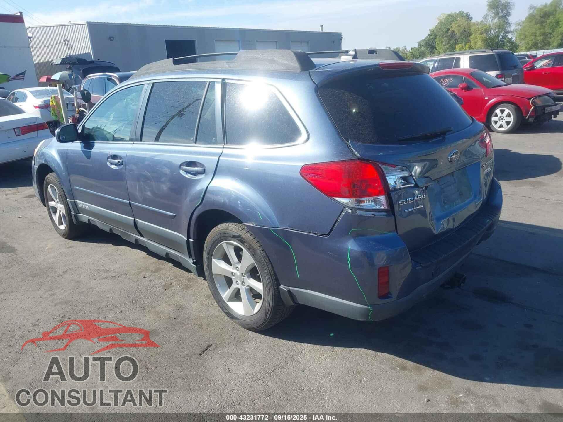 SUBARU OUTBACK 2014 - 4S4BRBLC2E3324083