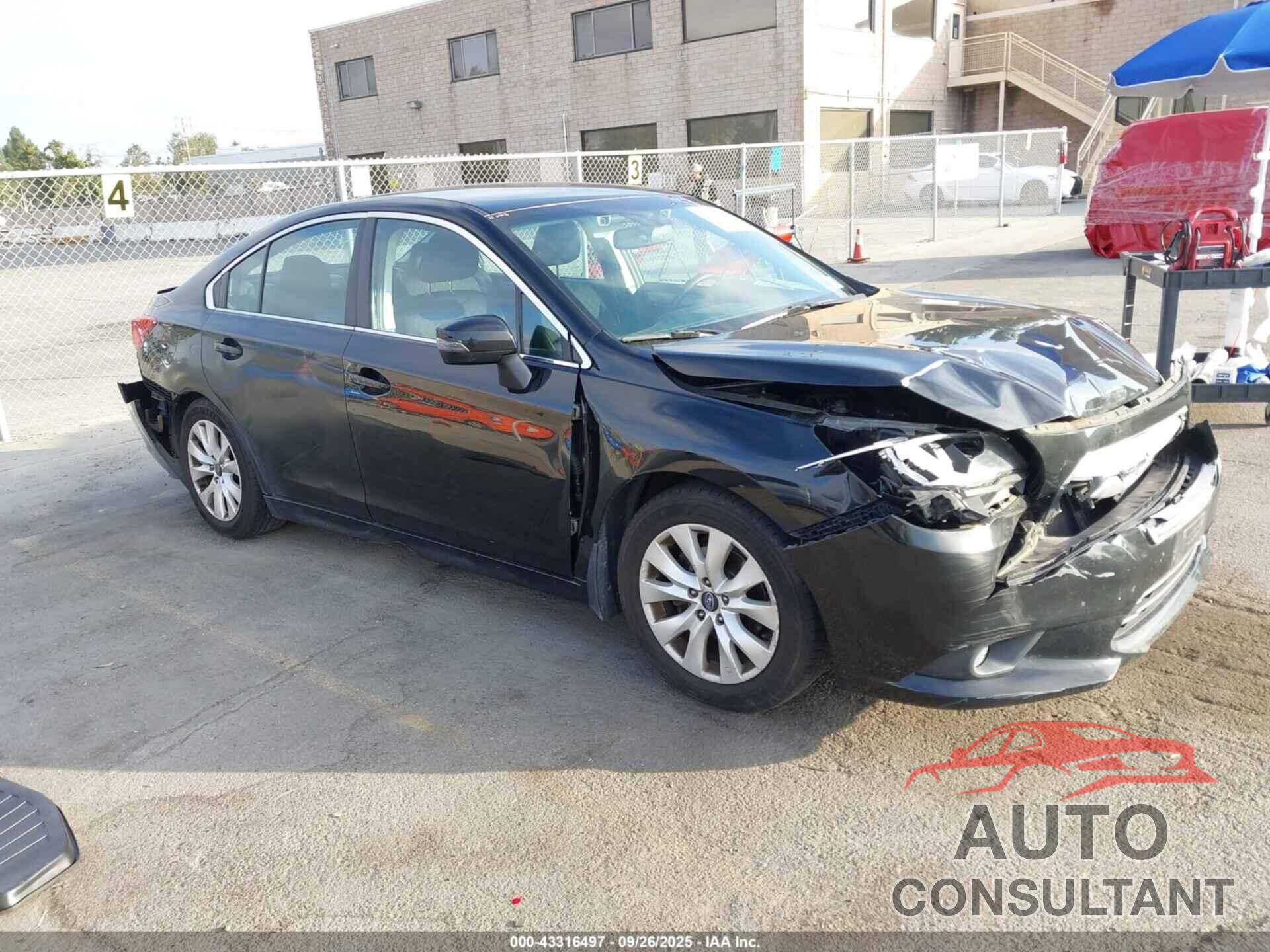 SUBARU LEGACY 2015 - 4S3BNBF62F3043165